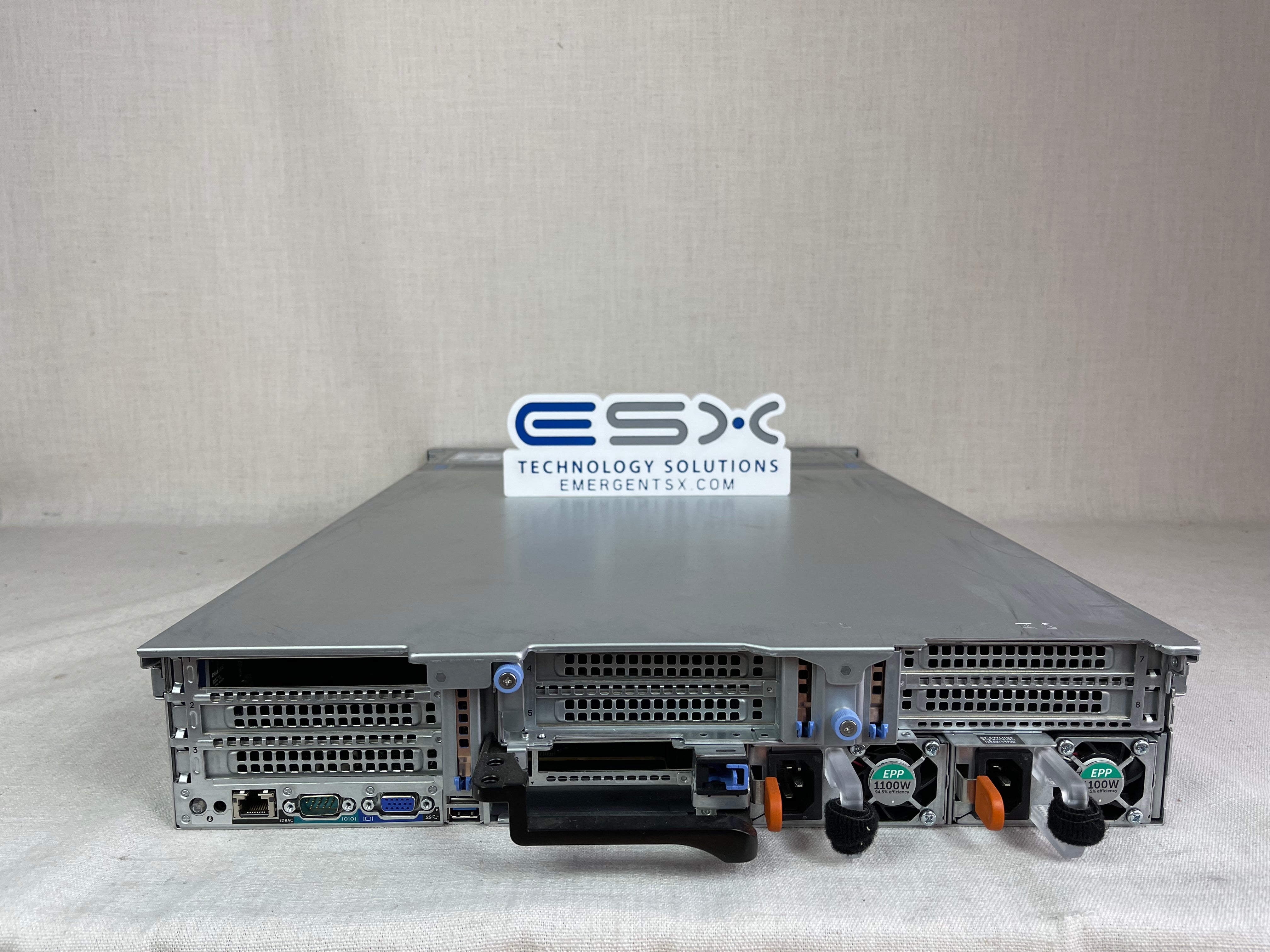 Dell PowerEdge R740 8x 2.5” 2U Server 2x 18C Gold 6254 768GB 4x 960GB SSD 10G
