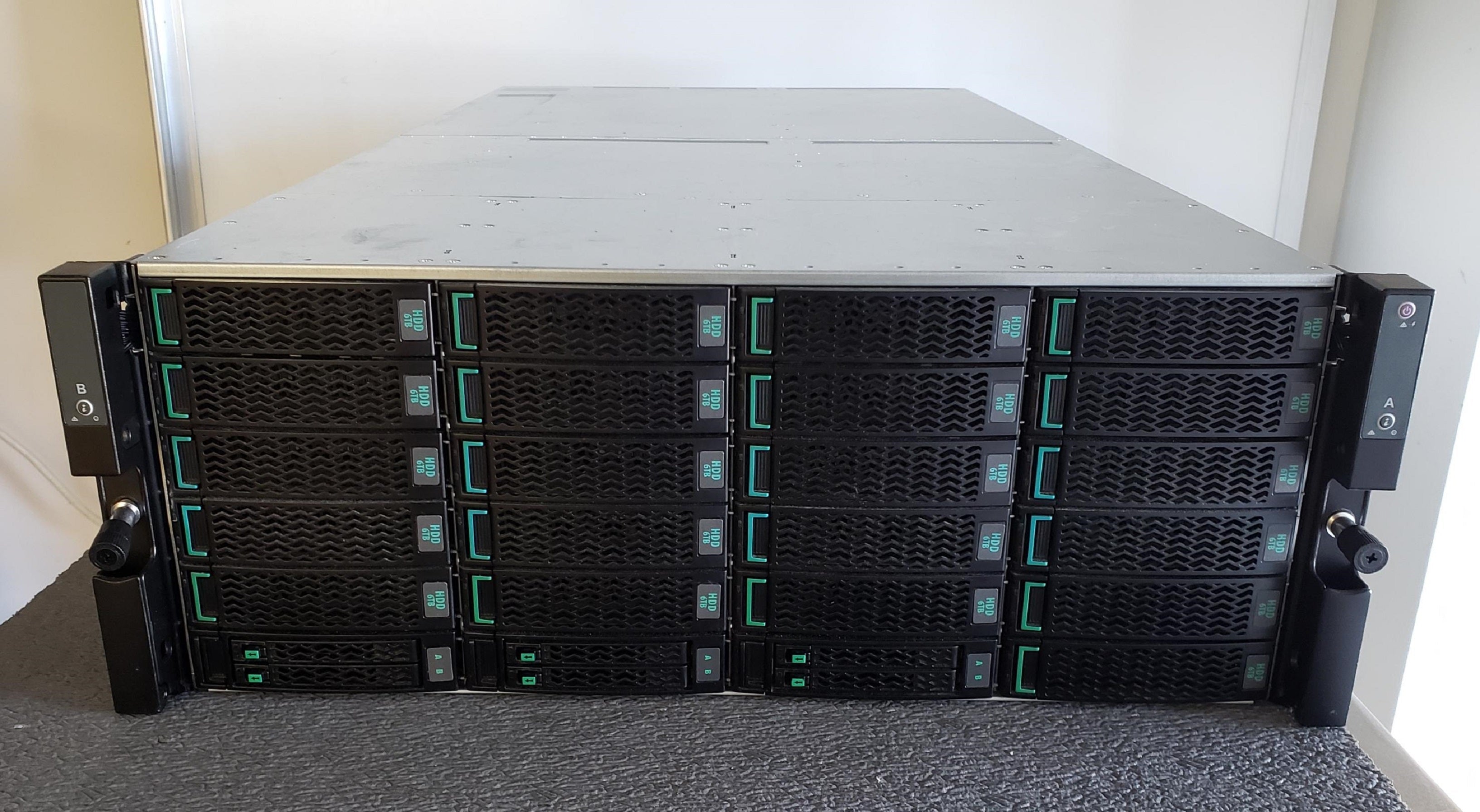 Nimble HF40 4U 24-Bay, 21 x 6TB, 6 x 1.92TB, 4P 16G FC