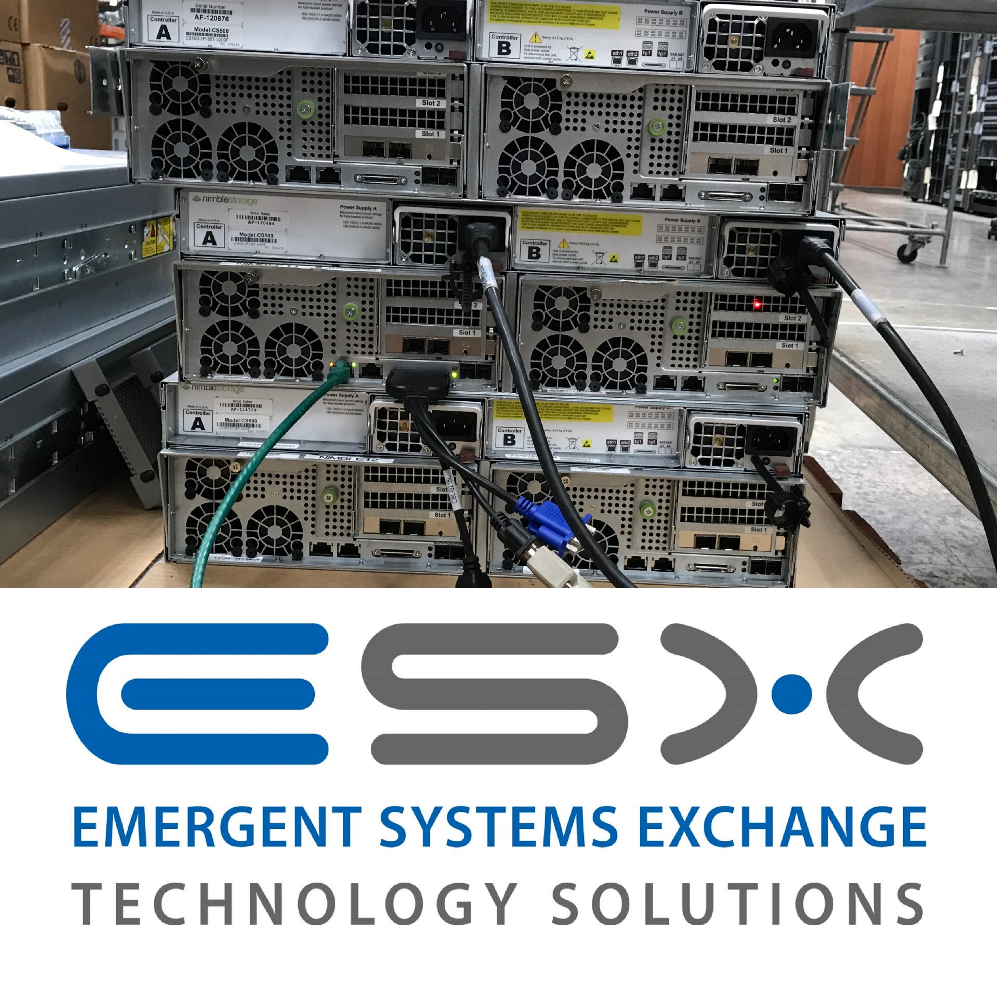 Nimble Storage CS500 - 48TB, 2.4TB Flash and 10Gbe