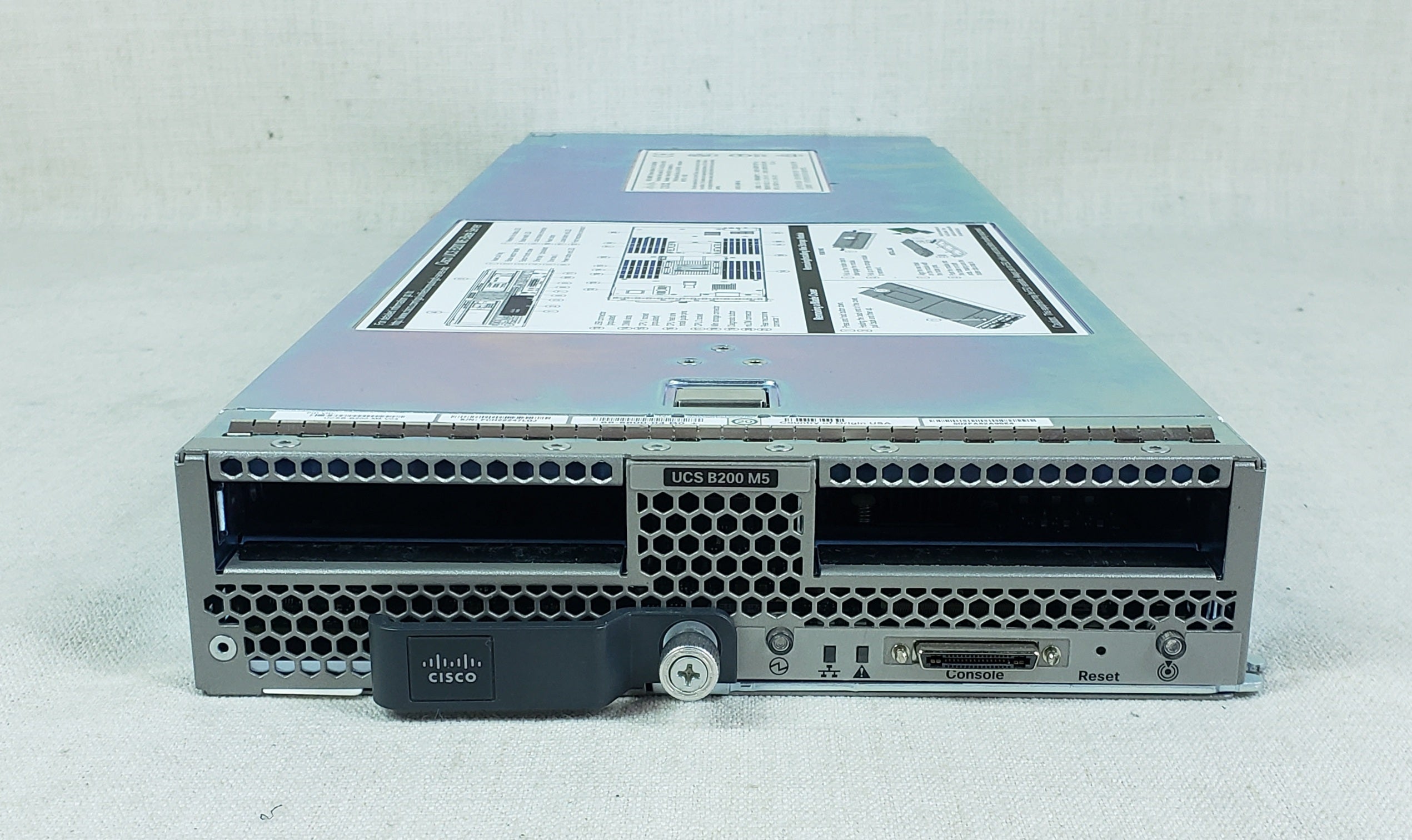 Cisco UCSB-B200-M5 Blade Server 2x 28C Platinum 8276 2.2GHz 512GB RAM VIC1340