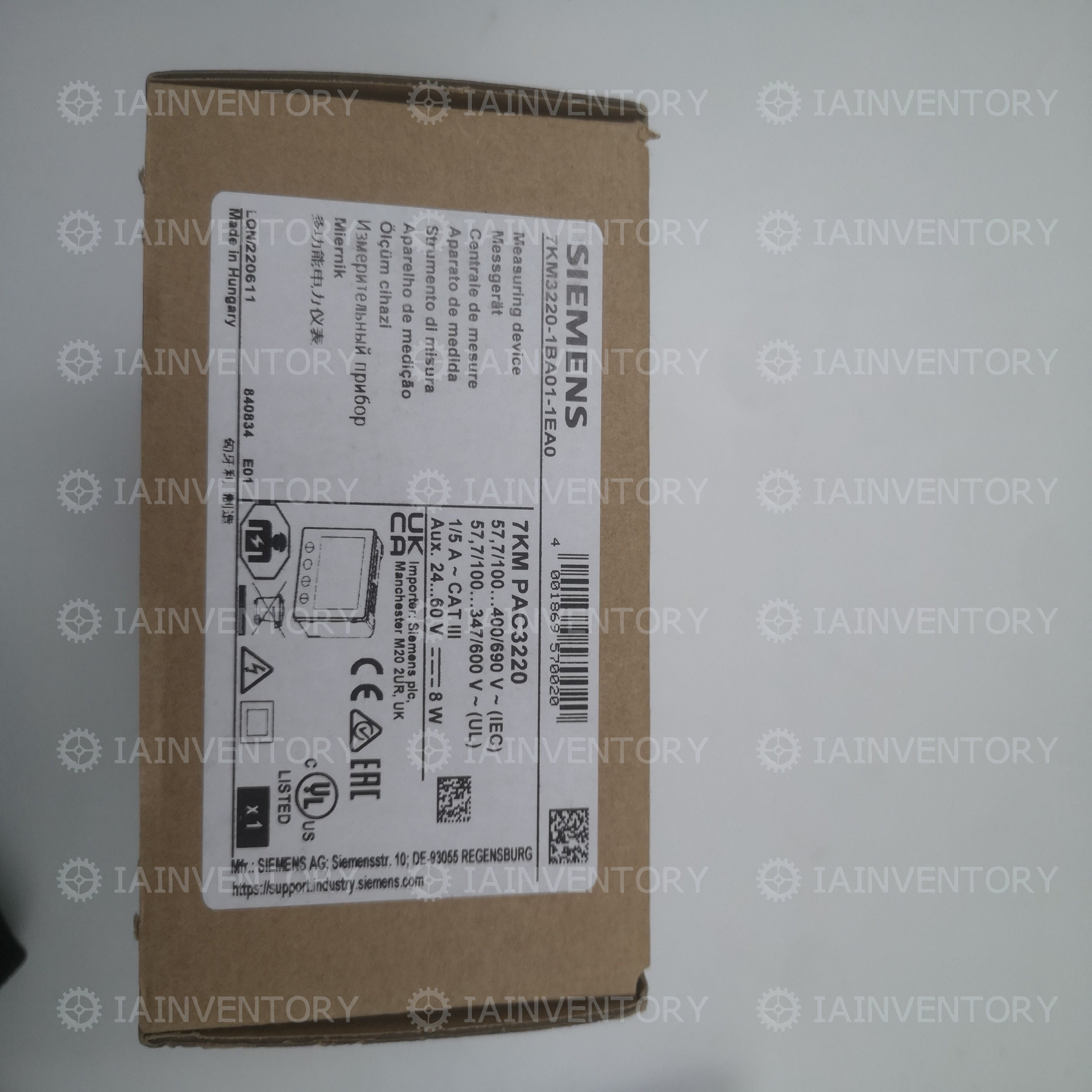 Siemens 7KM3220-1BA01-1EA07KM3 220-1BA01-1EA0