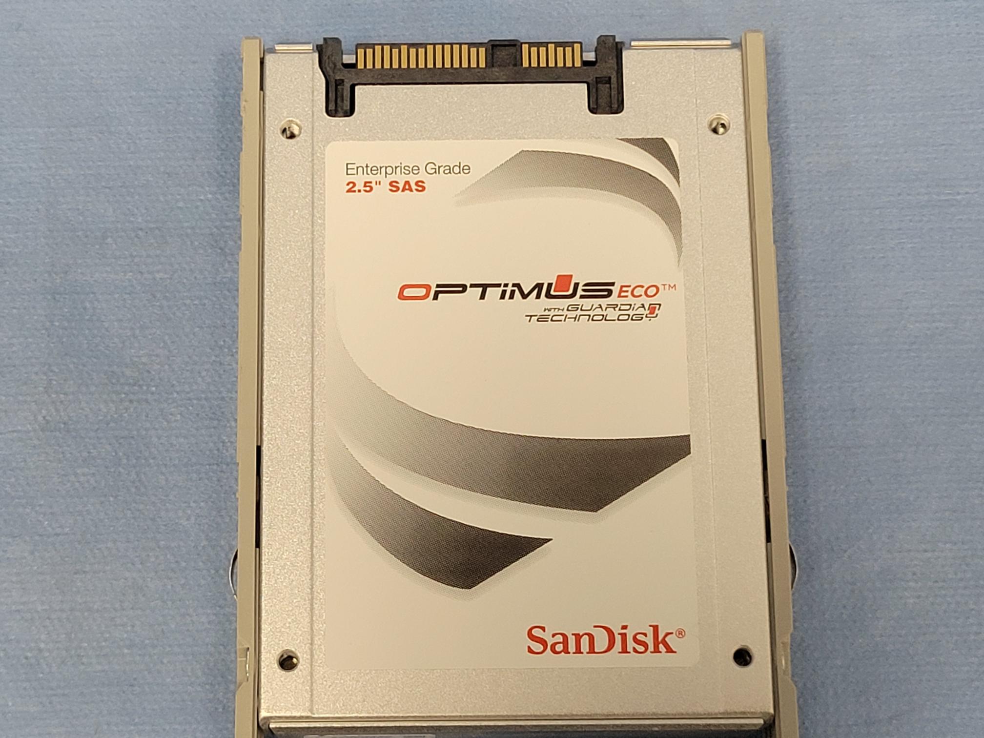 SanDisk Optimus 2TB 6Gb/s 2.5" SAS SSD - PN: SDLL0CDR-020T-5CA1