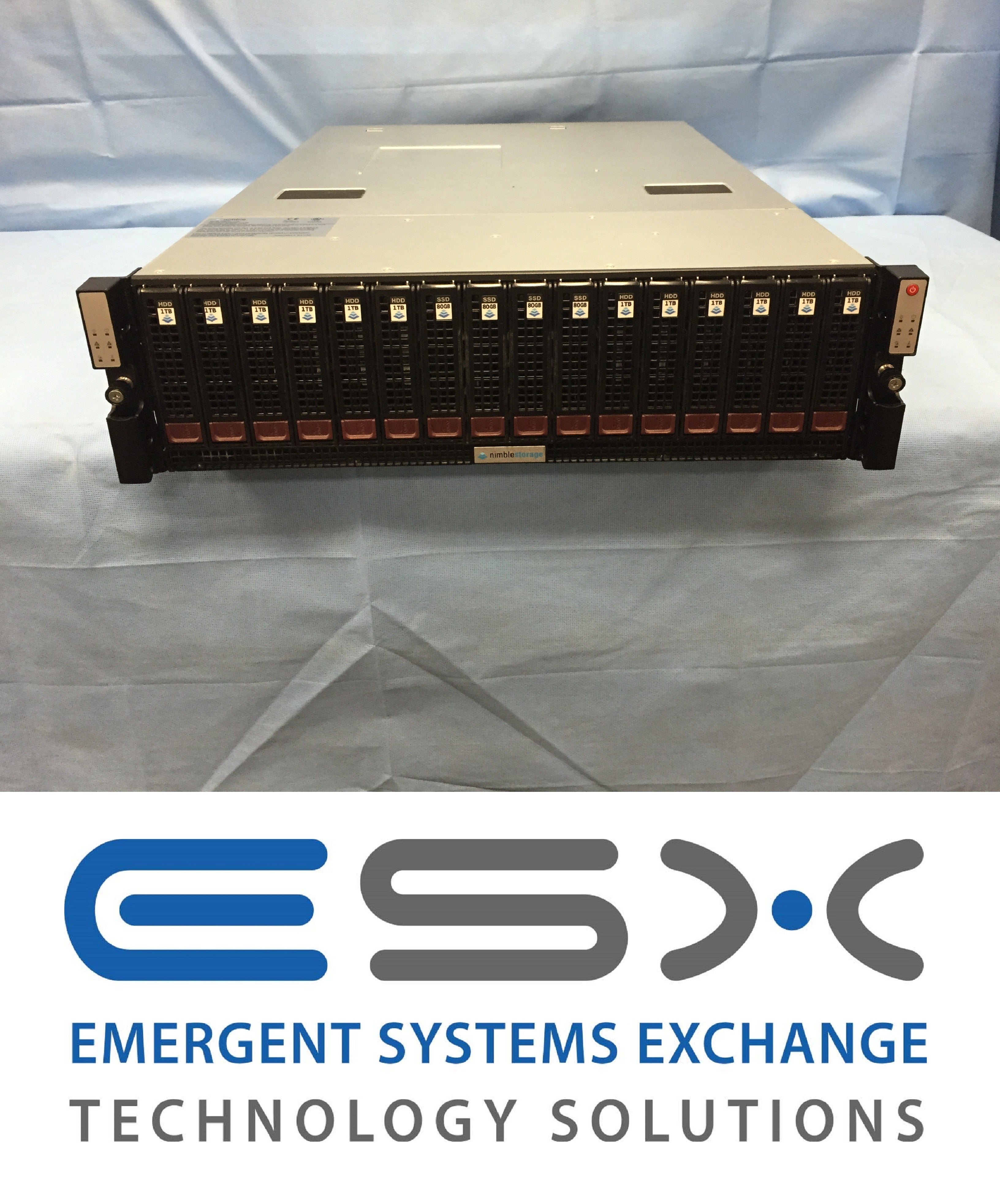 Nimble Storage CS500 - 12 x 3TB, 4 x 800GB SSD, and 10Gbe ports - We Buy Nimble
