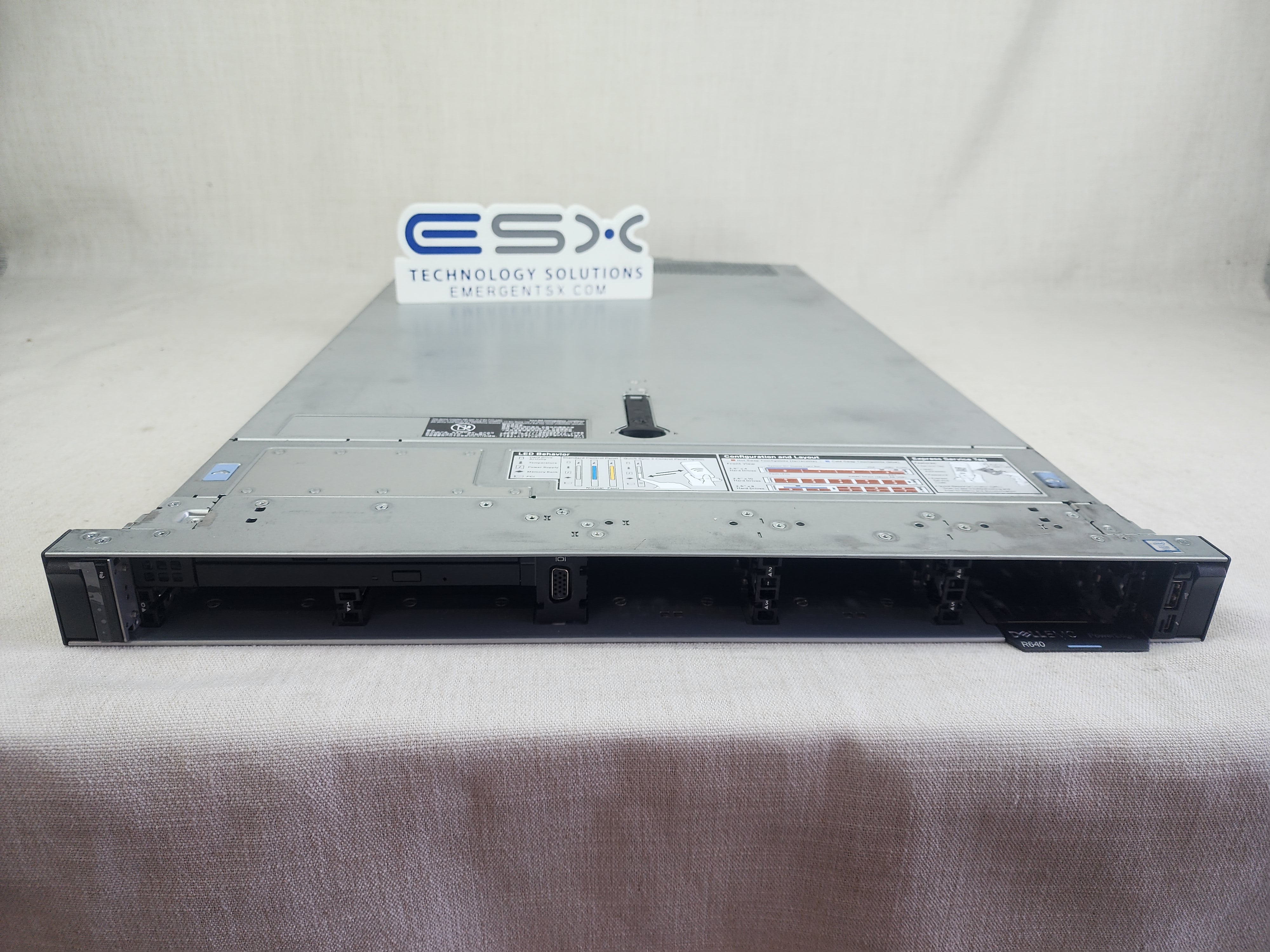 Dell PowerEdge R640 8x 2.5” 48 Core Server 2x 24C Platinum 8260 384GB H740p 25GB