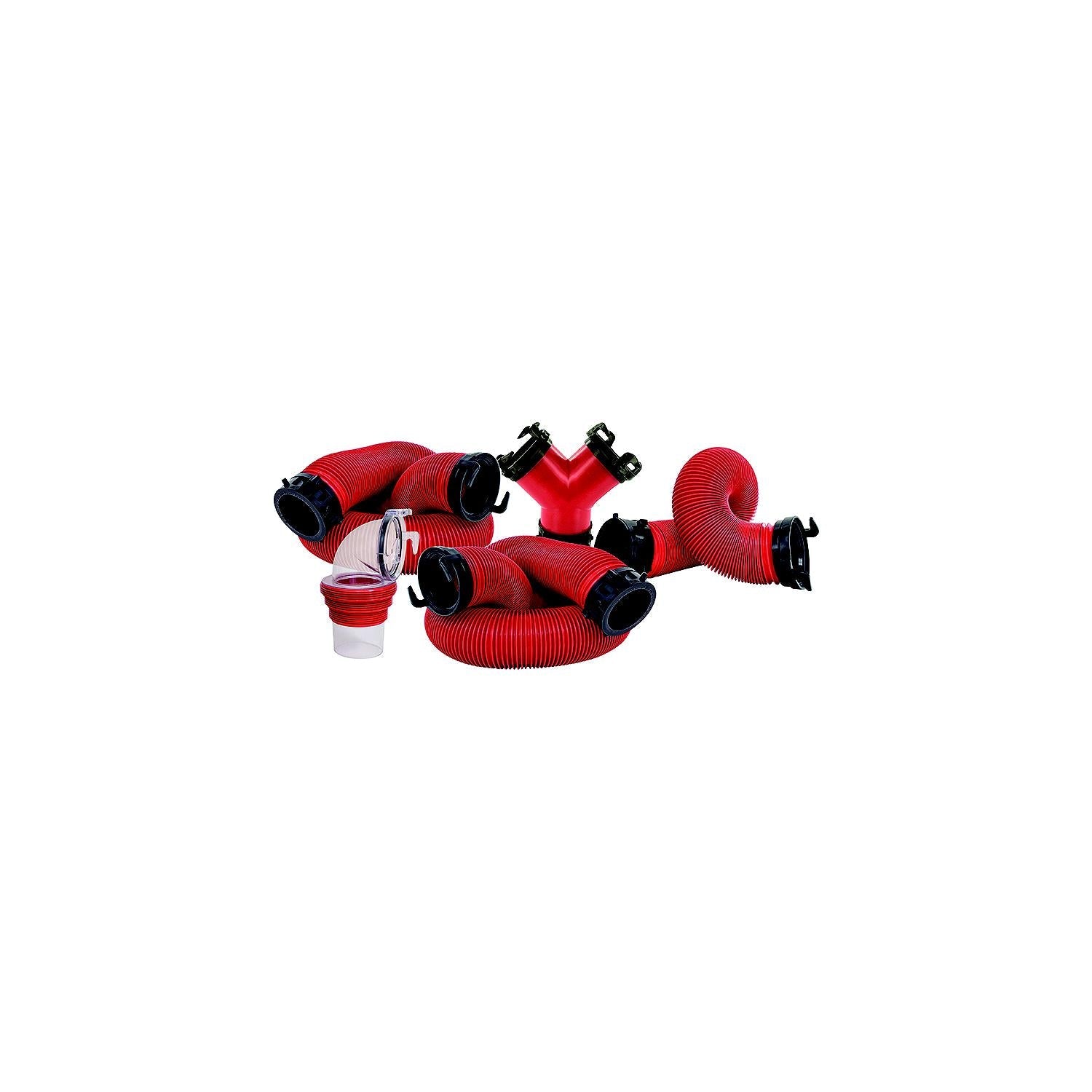 Valterra D04-0178 EZ Coupler Dual Drain Kit 20' w/5' Hose
