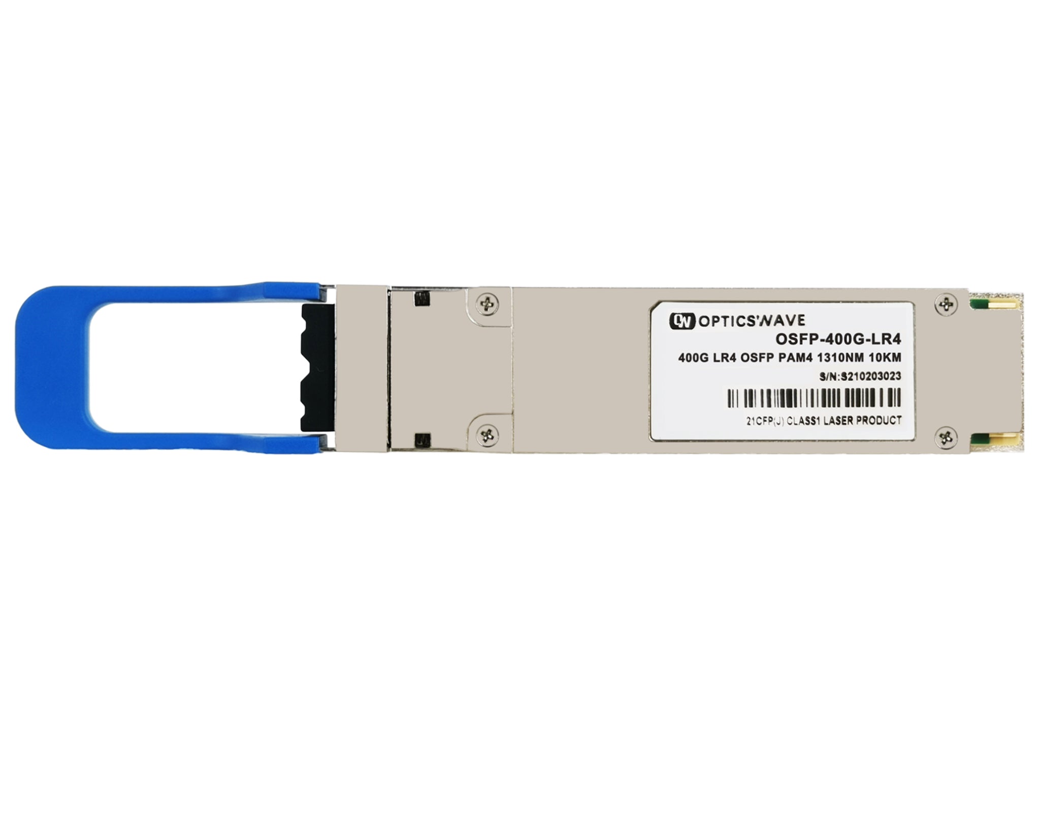 400GBASE-LR4 OSFP56  Finned Top PAM4 1310nm 10km DOM Optical Transceiver Module