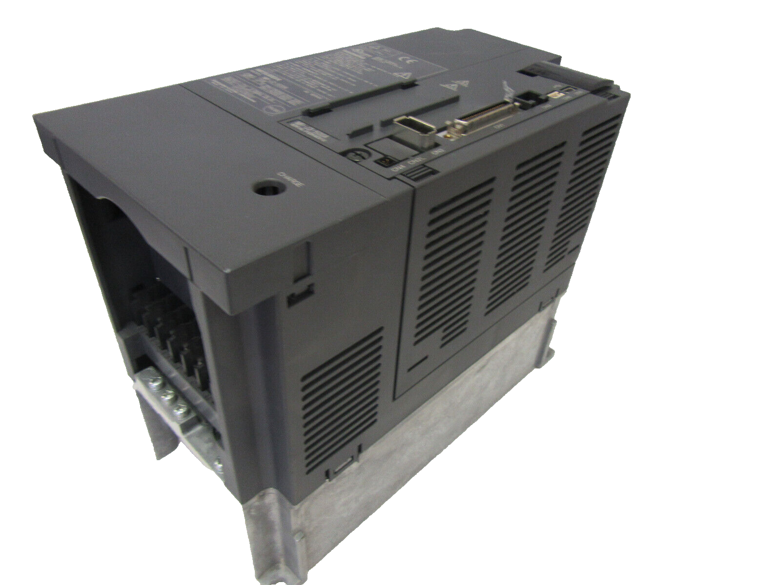 Mitsubishi MR-J3-500A Servo Driver - Top View | Alo Tech Solutions