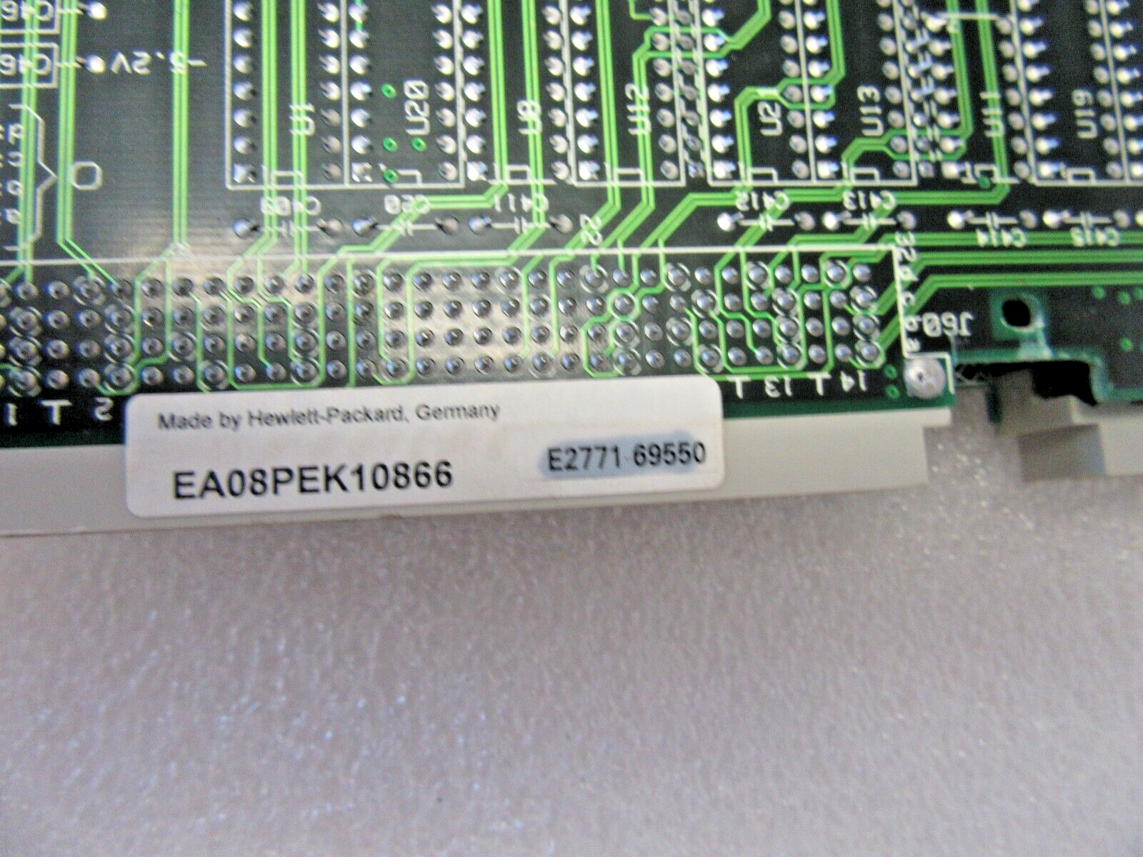 HP Agilent 83000 E2771-69550 Board - Rear View | Alo Tech Solutions