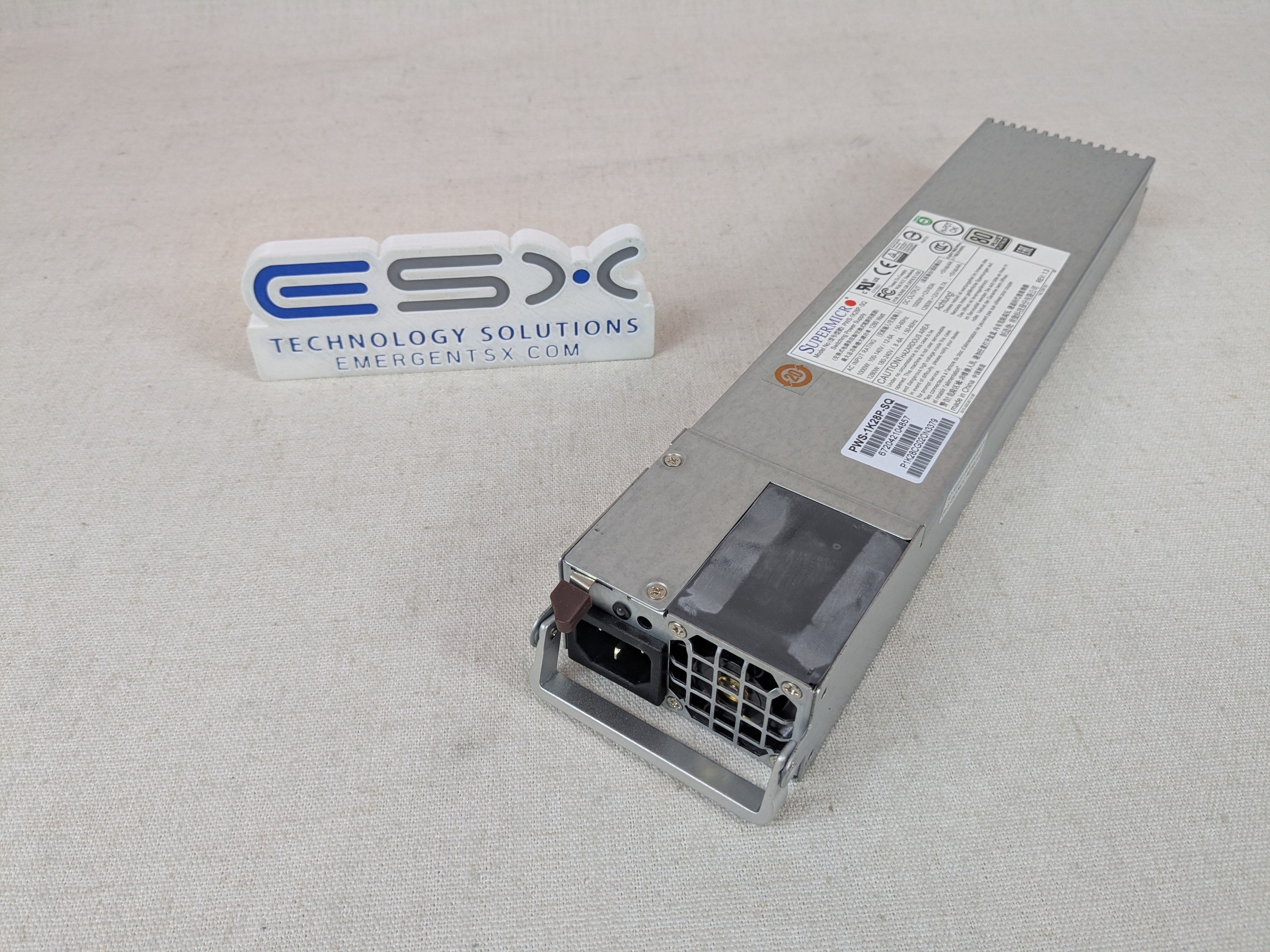 Supermicro PWS-1K28P-SQ 1280W 1U Redundant Hot Swap Power Supply Module ( PSU )
