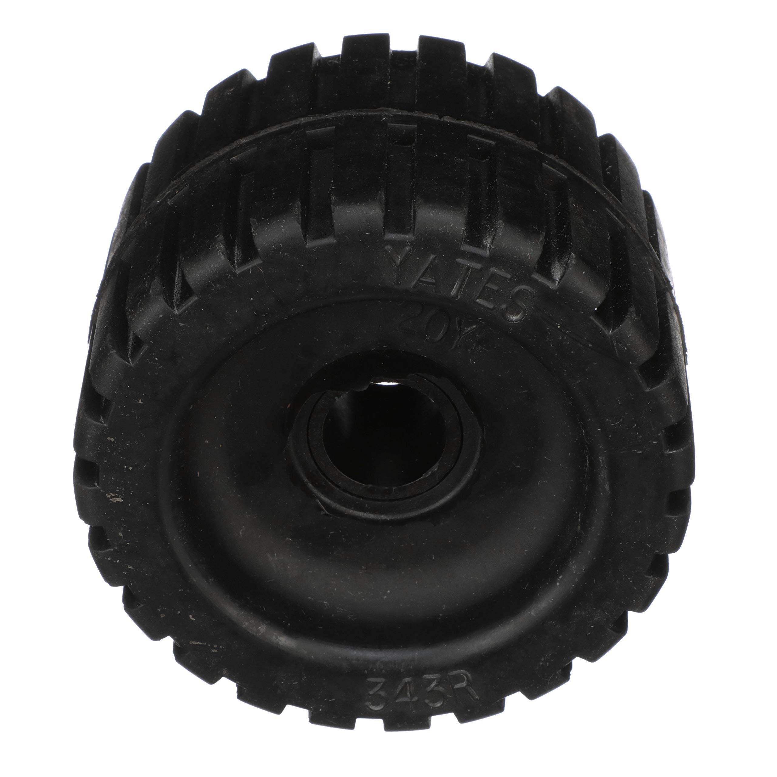 Seachoice 56330 Black Rubber Ribbed Roller 4-3/8"