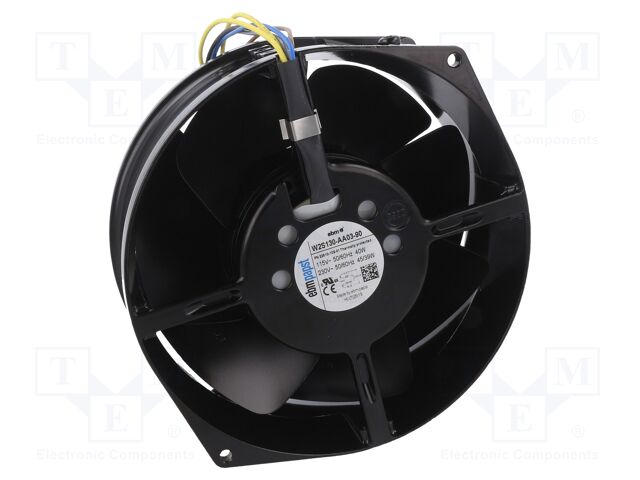 EBM-PAPST W2S130-AA03-90 - Fan: AC