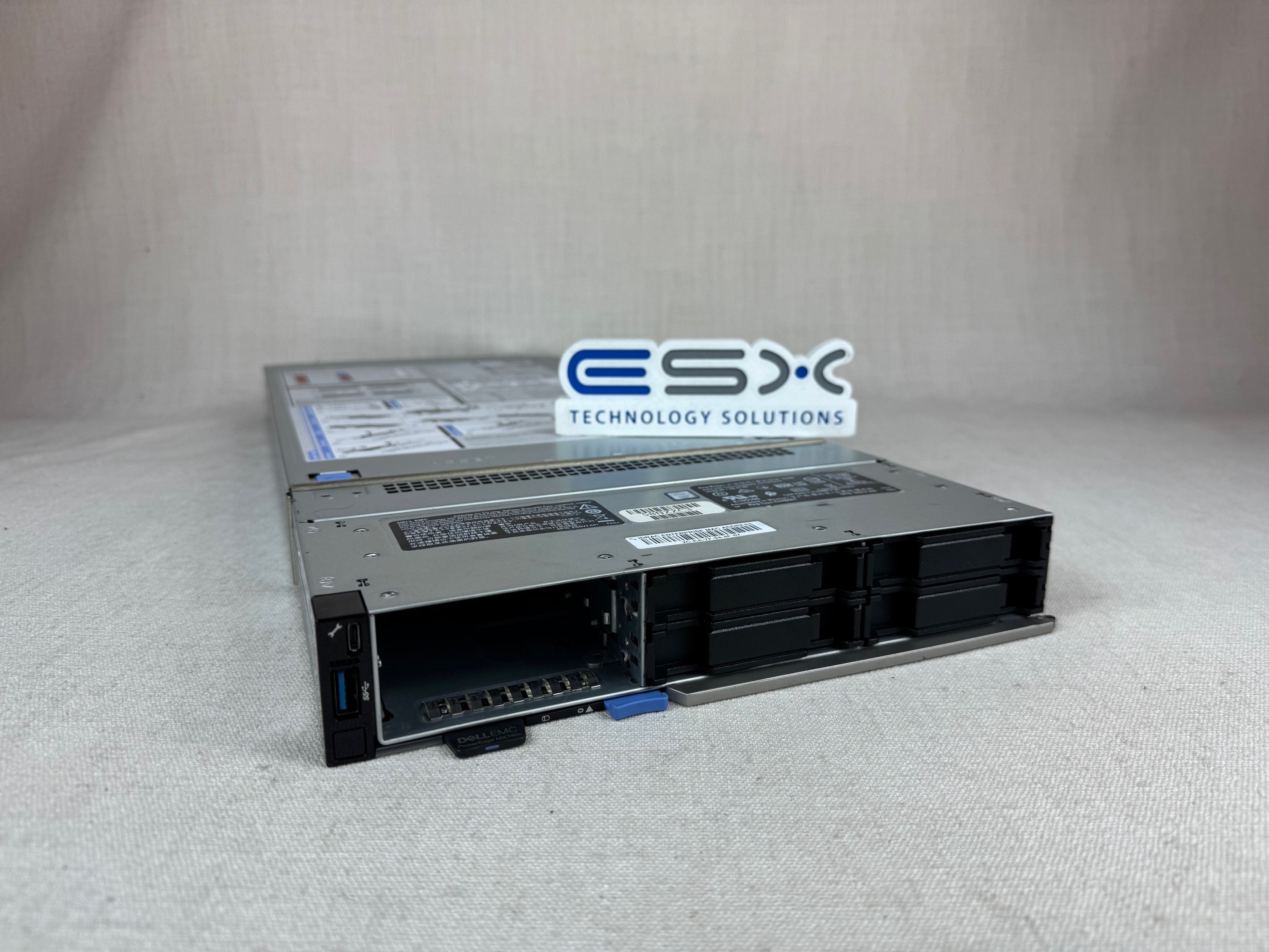 Dell PowerEdge MX740c Blade Server 2x 16C Gold 6130 @ 2.1GHz, 256GB RAM, H730p