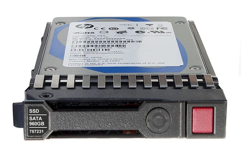 875511-H21 HPE 960GB SATA 6Gbps Read Intensive DS 2.5-Inch Solid State Drive with Smart Carrier