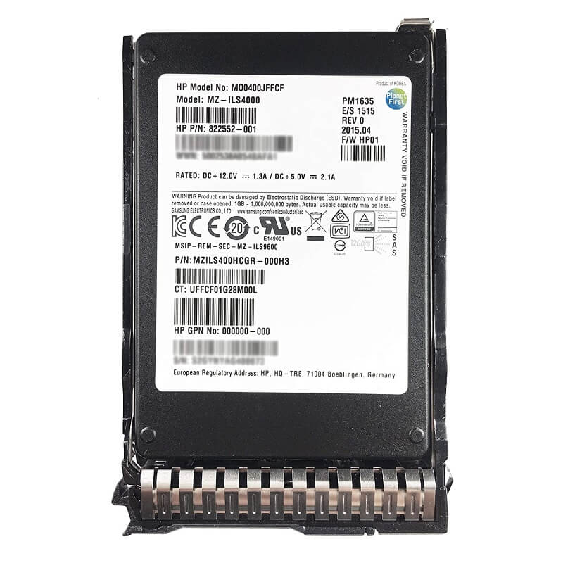 875595-X21 HPE 800GB PCI Express NVMe 2.5-inch Solid State Drive with Smart Carrier