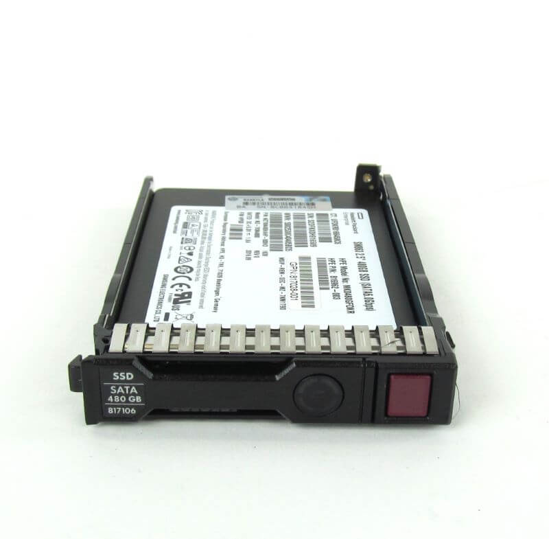 877776-K21 HPE 480GB SATA 6Gbps Mixed Use DS 2.5-Inch Solid State Drive with Smart Carrier