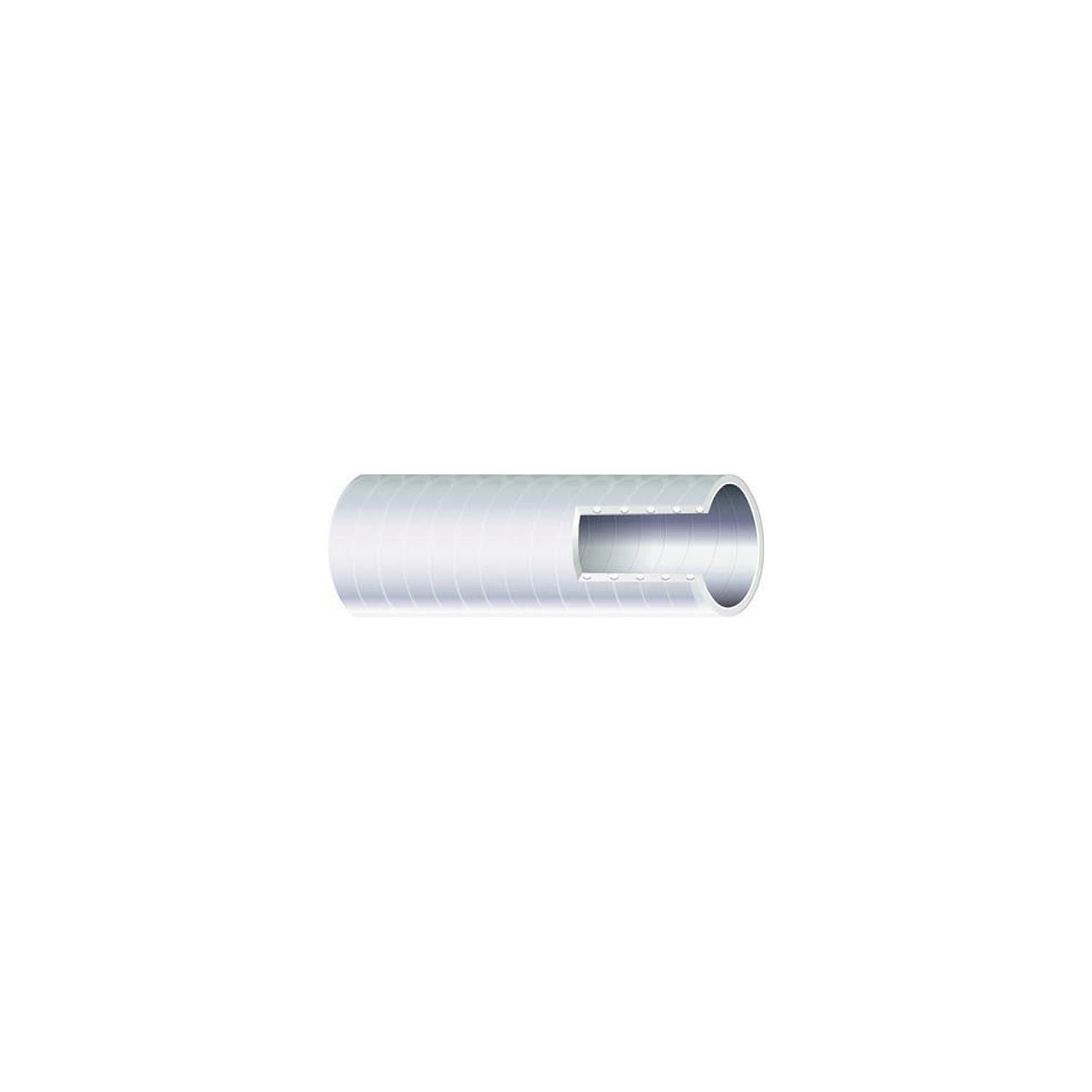 Shield 16-148-1186W Shields Marine Extra Heavy Duty Series 148 White Vac 50', Hose