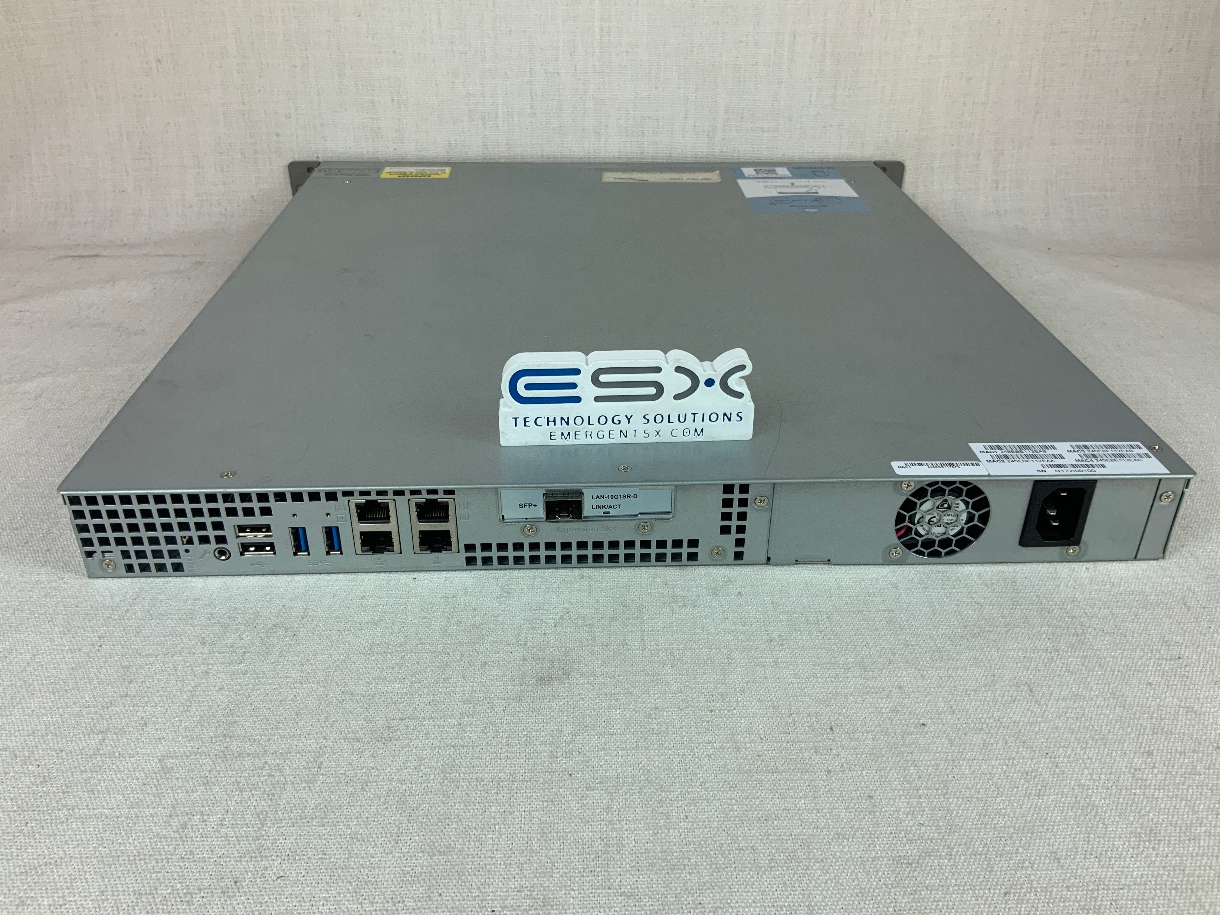QNAP TS-463U 1U 4 Bay LFF Rack Mount NAS