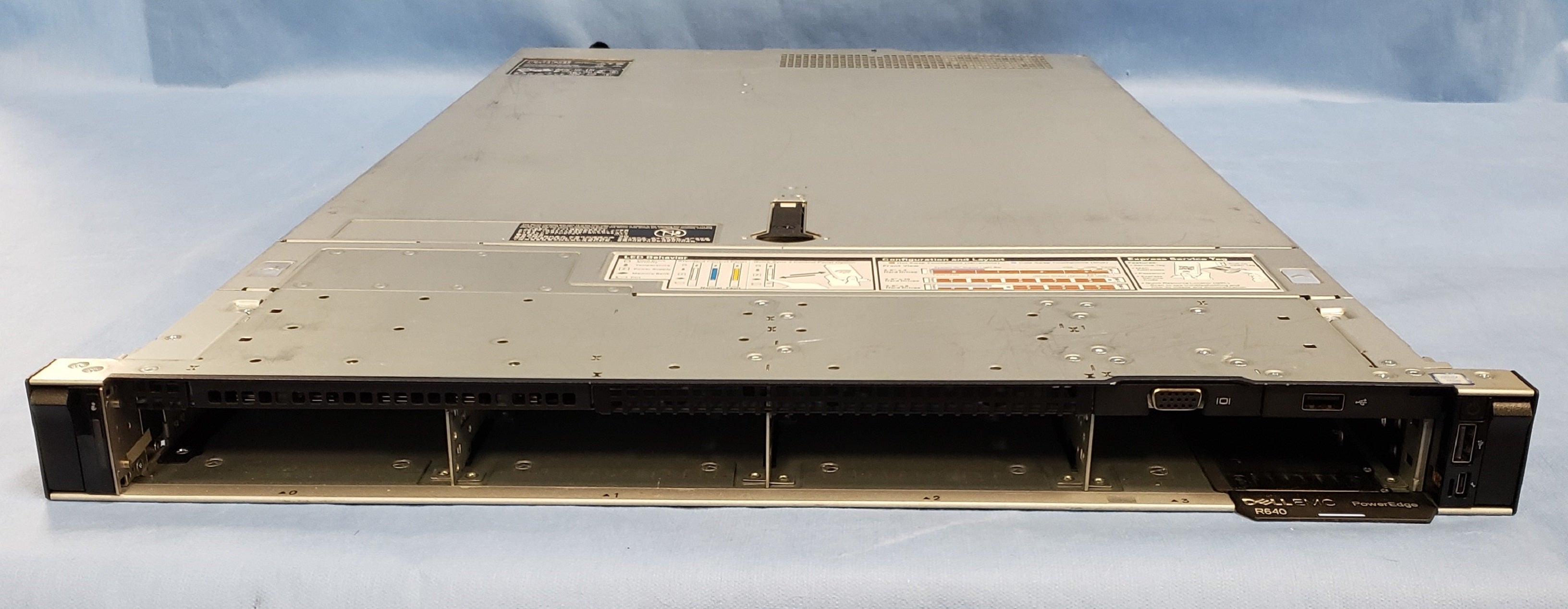 Dell PowerEdge R640 Server 2x 24C Platinum 8160M 2.1GHz 1TB RAM 2x 3.84TB SSD