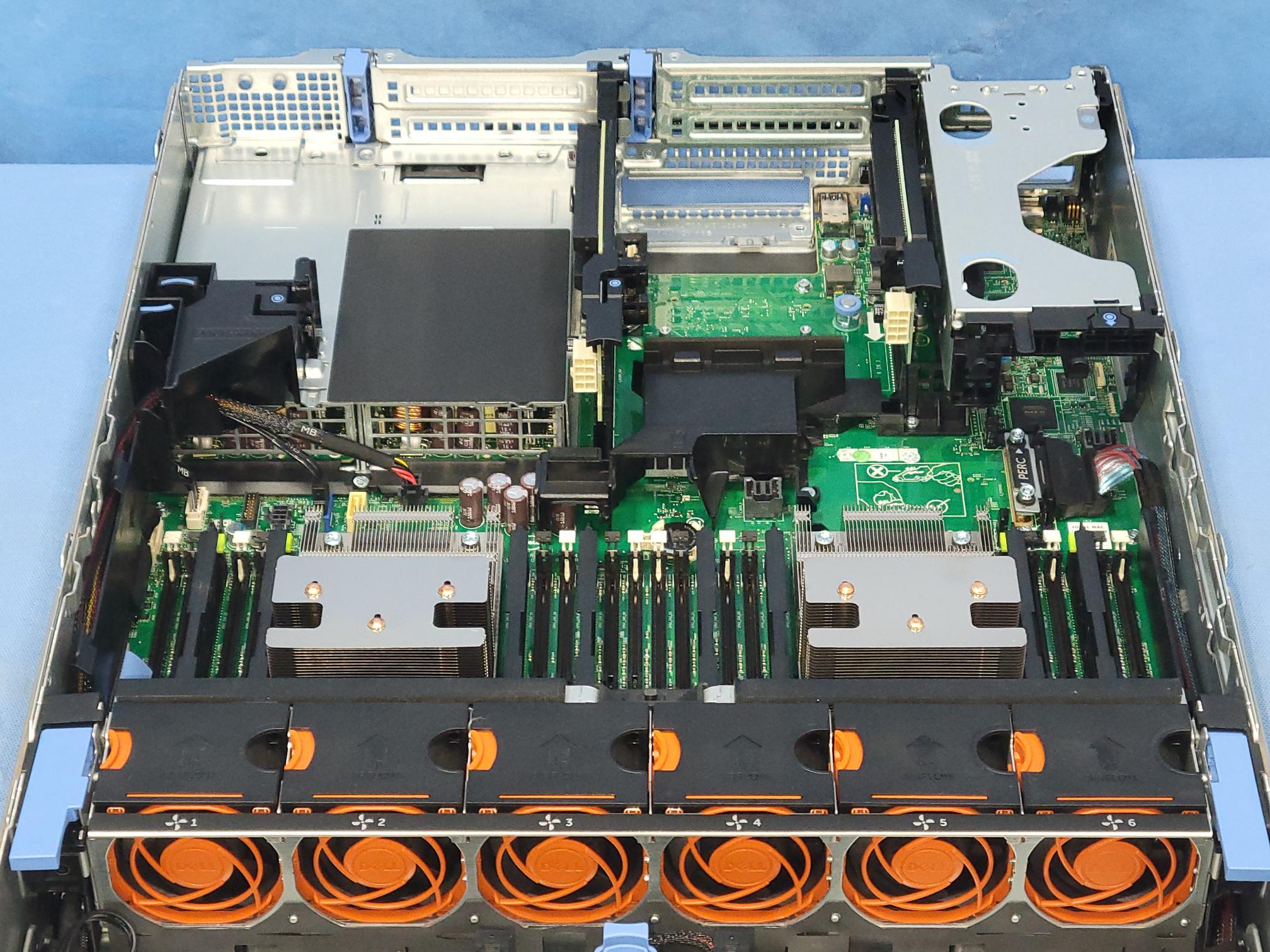 Dell PowerEdge R730 8x 2.5” 2U CTO Server – 2x Heatsink, 4x GbE, 2x PSU, iDRAC
