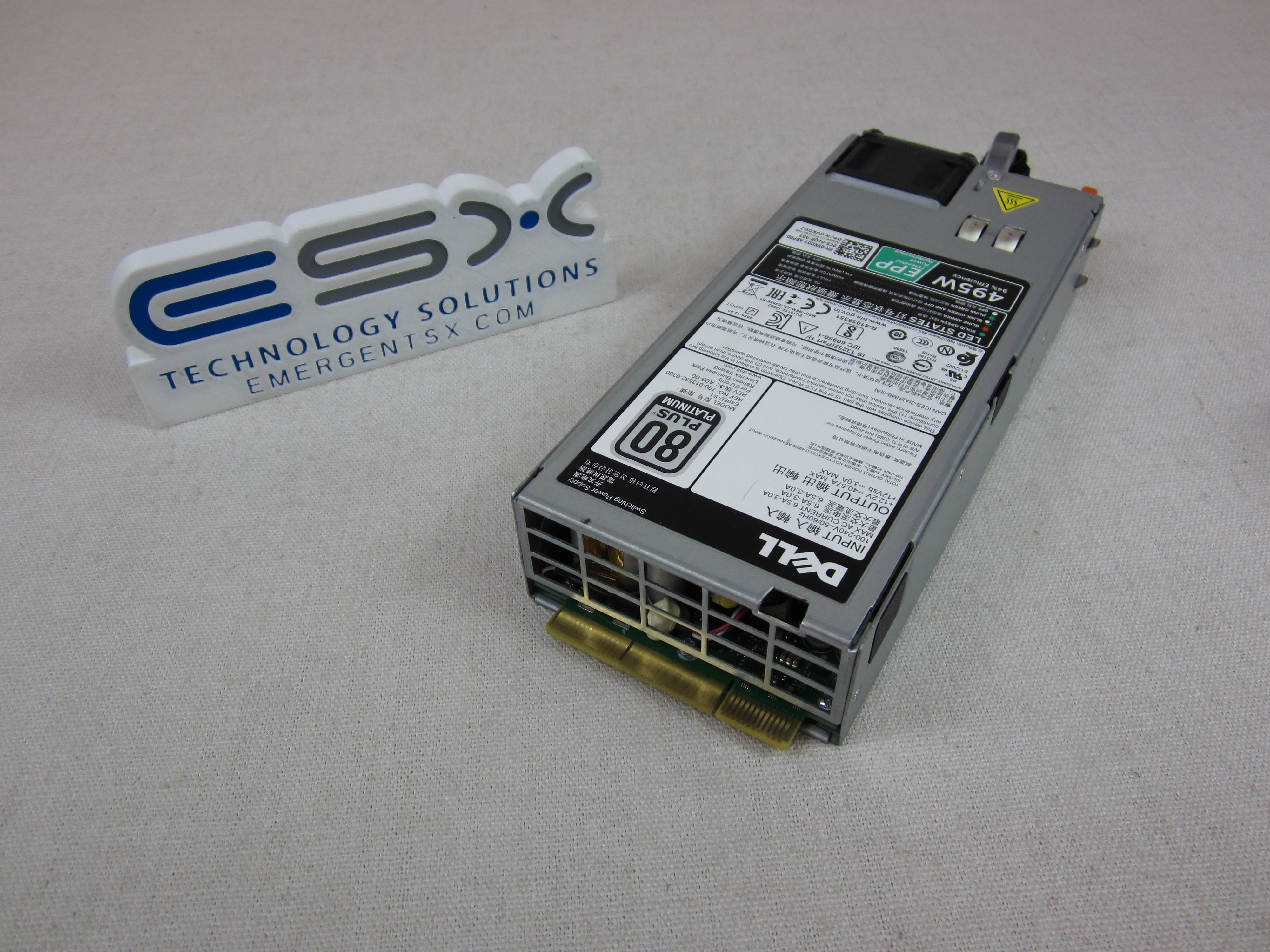 Dell VKDD2 495W 80 Plus Platinum Power Supply 13G/14G