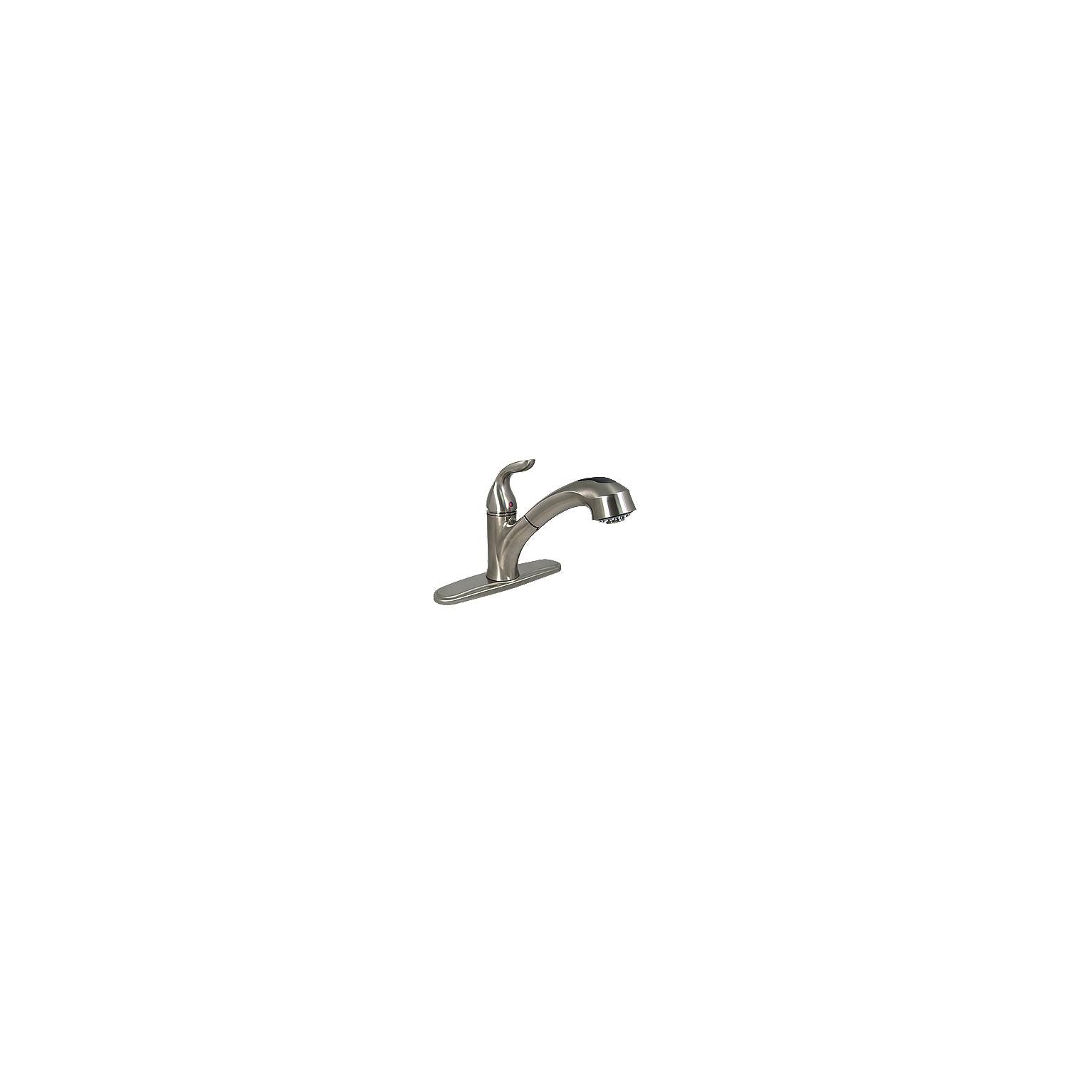 Valterra PF231441 Phoenix 8" Hybrid RV Kitchen Faucet w/ Pullout Spout & 56", Hose