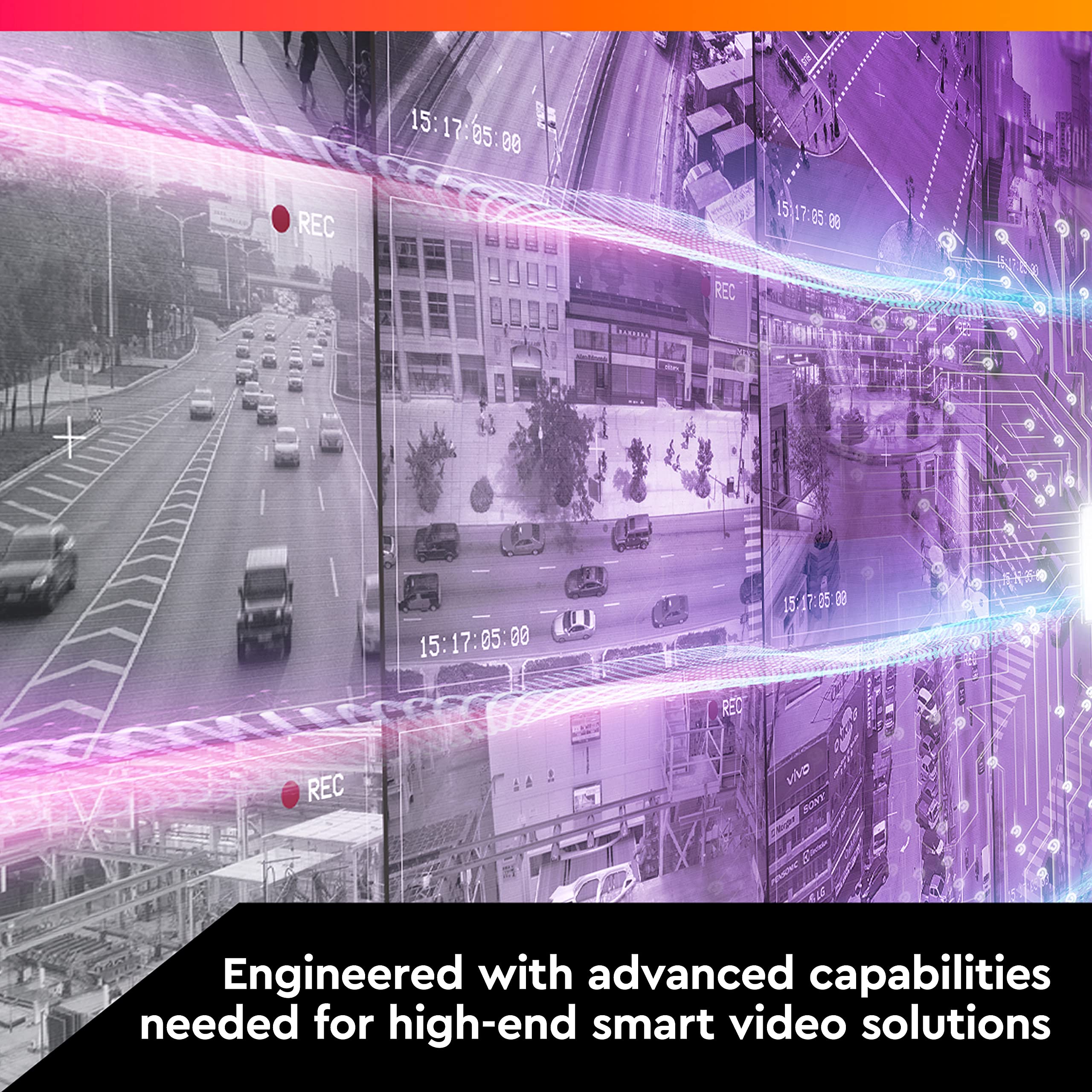 Western Digital 12TB WD Purple Pro Surveillance Internal Hard Drive HDD - SATA 6 Gb/s, 256 MB Cache, 3.5" - WD121PURP