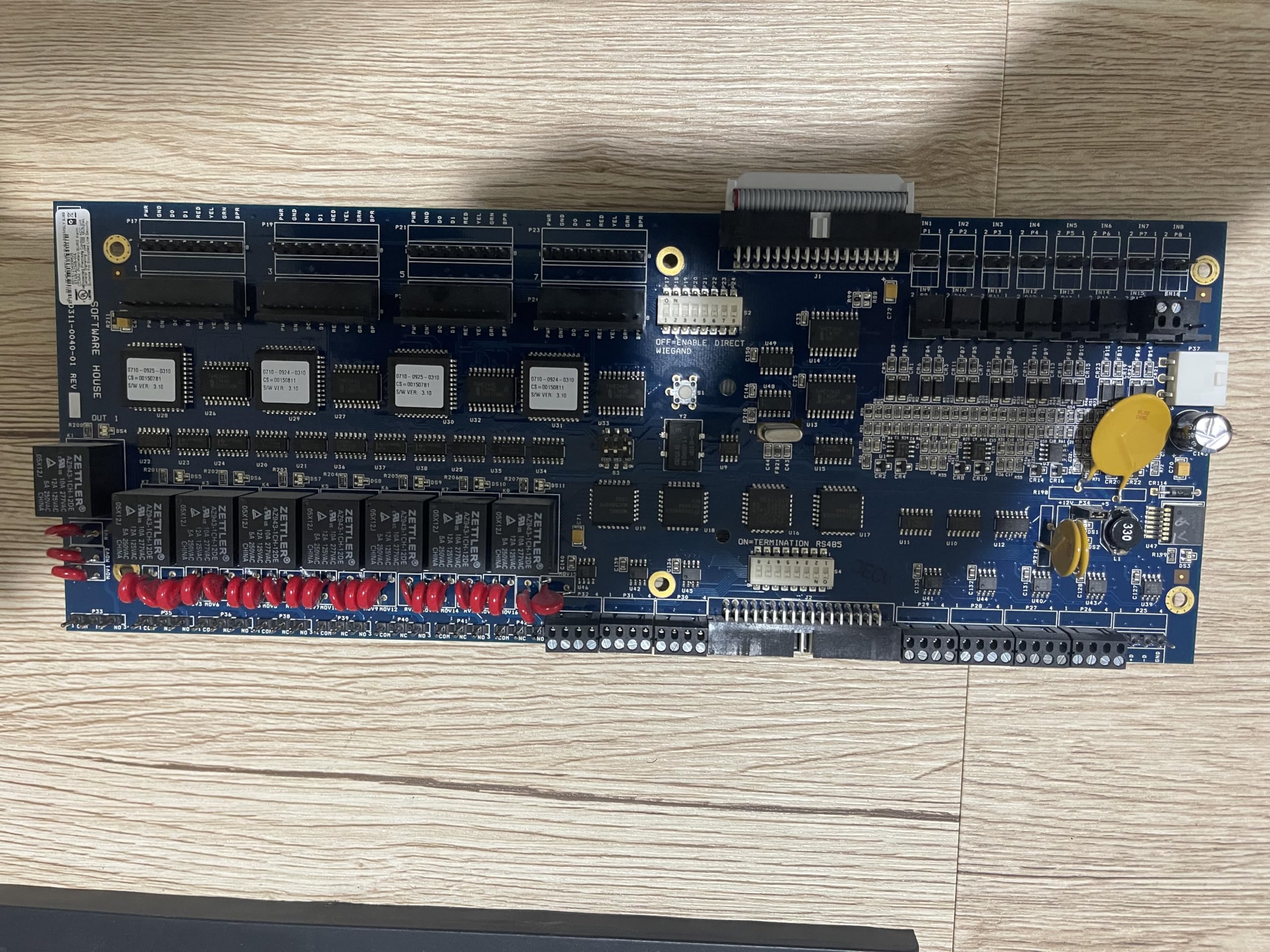 Software House 0311-0040-01 Access Control Module Board STAR-ACM8-WA