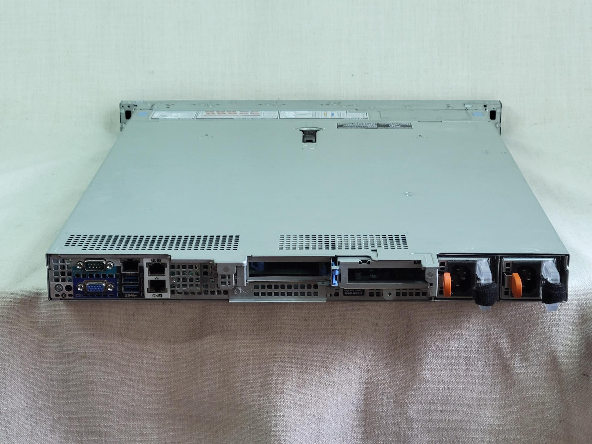 Dell PowerEdge R440 8x 2.5” 1U Server 2x 10C Silver 4210 @ 2.2GHz 768GB RAM H330