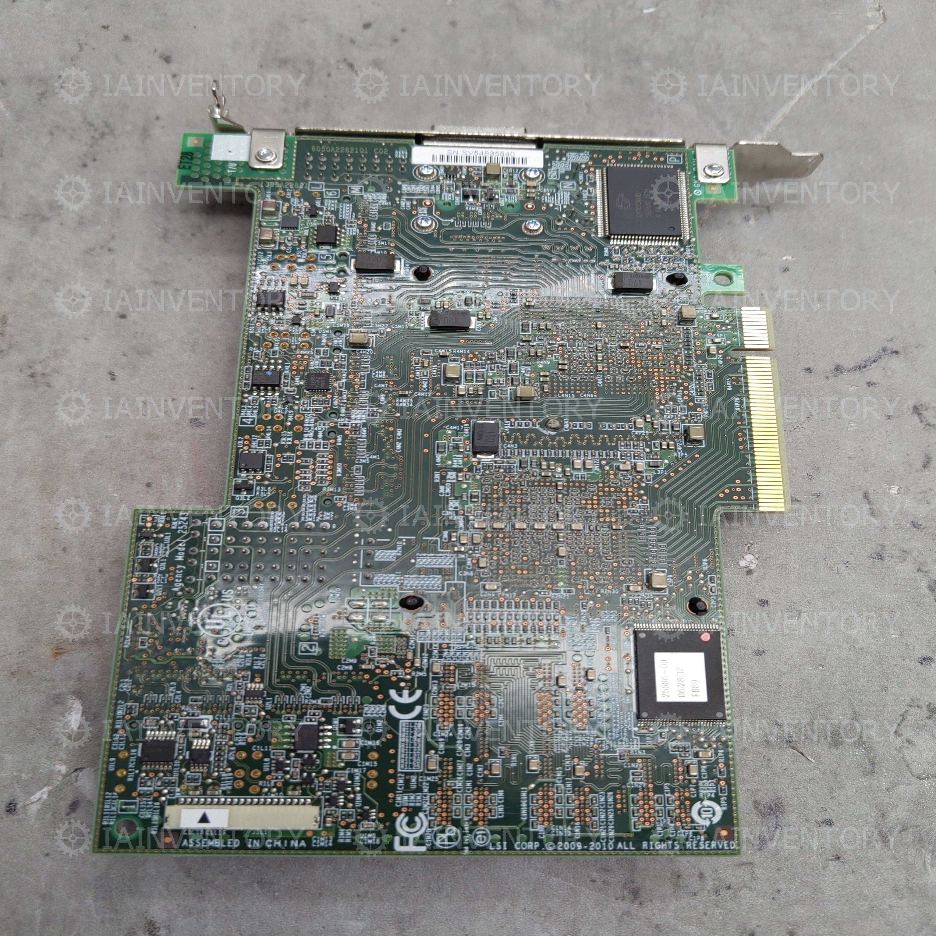 LSI MegaRAID MR SAS 9280-24i4e 24x Internal & 4x External Ports RAID Controller