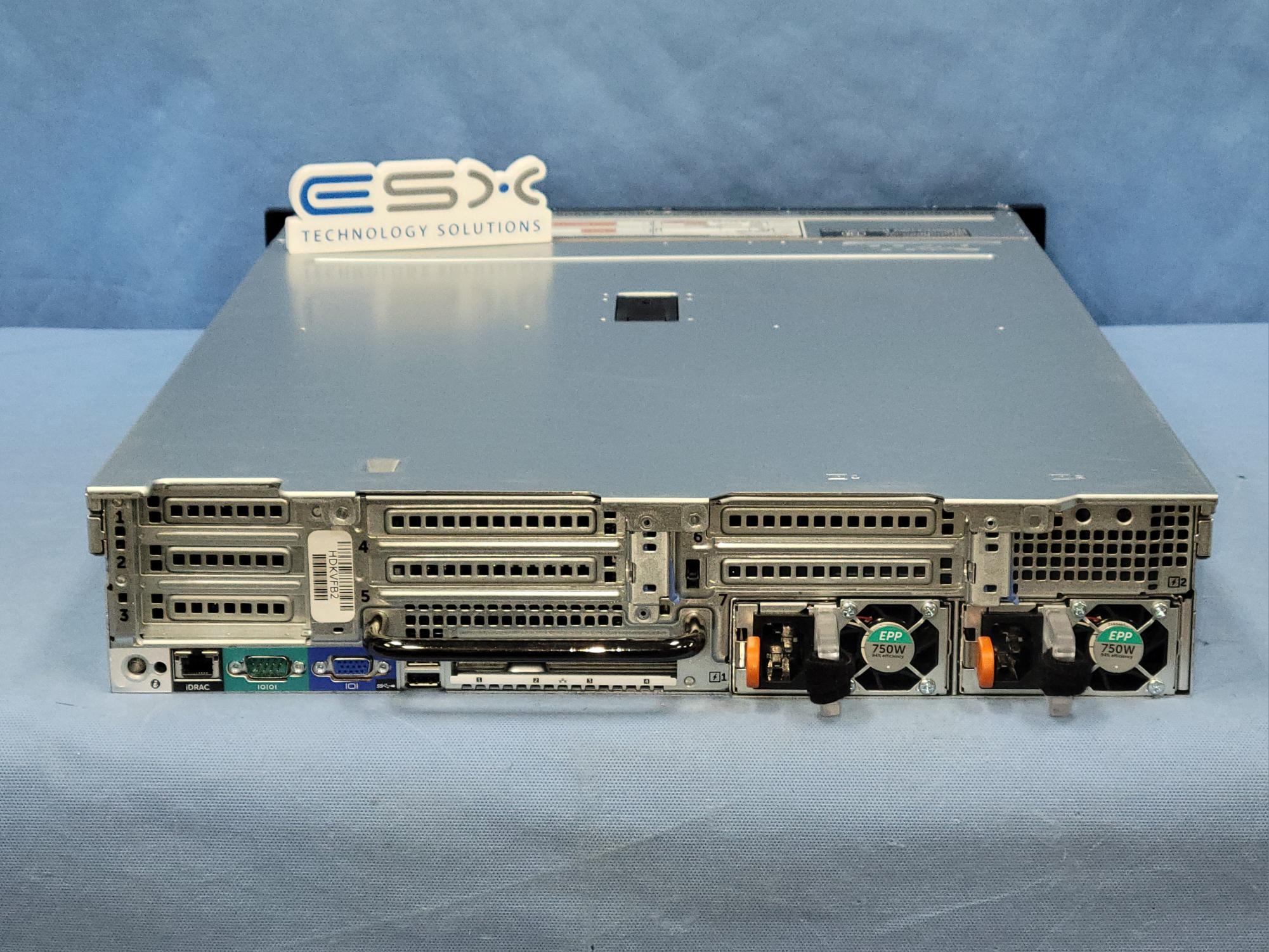 Dell PowerEdge R730 8x 2.5” 2U Server 2x 12C E5-2680v3 2.5GHz, 128GB RAM, H330