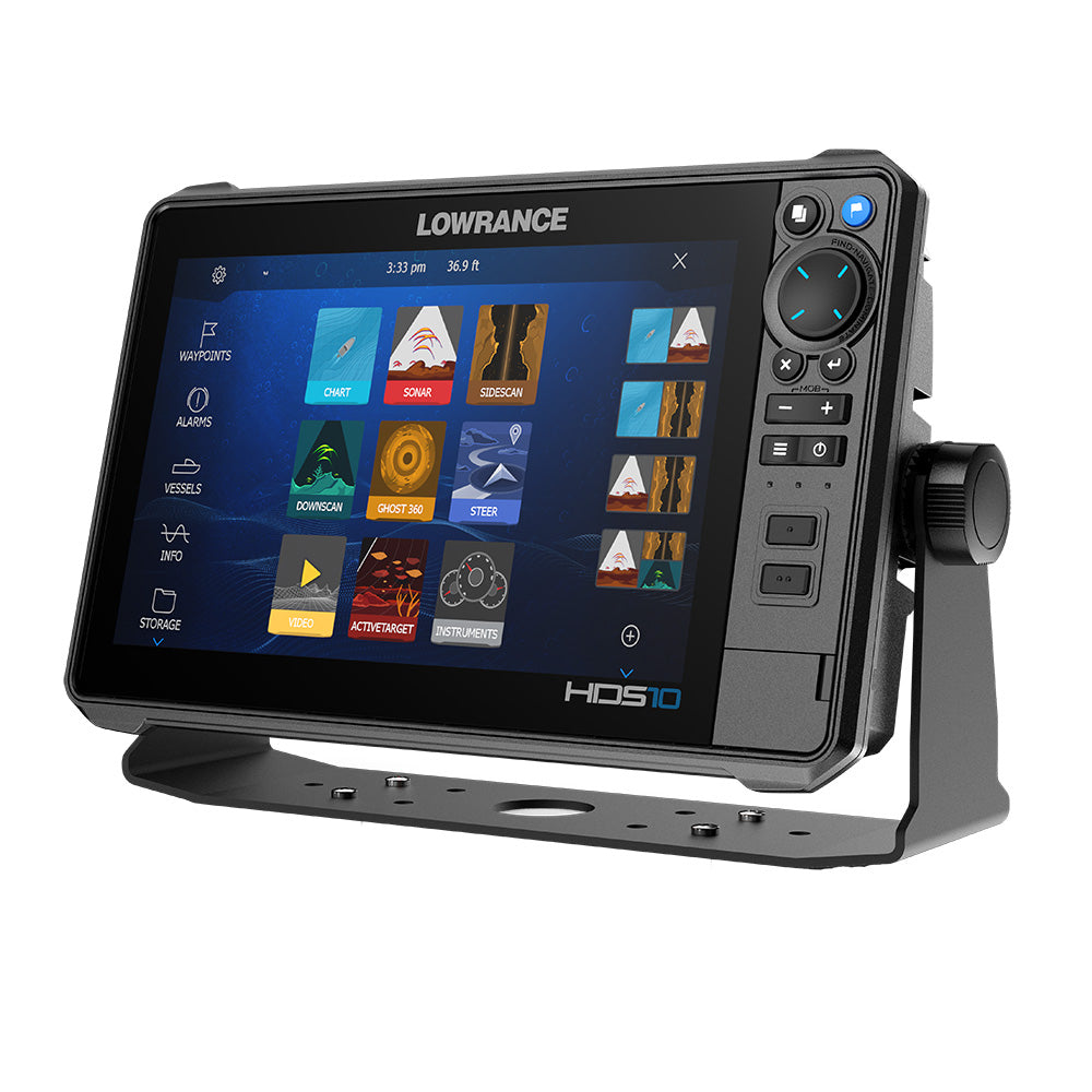 Lowrance HDS PRO 10 - w/ Preloaded C-MAP DISCOVER OnBoard Active Imaging HD Transducer [000-15984-001]