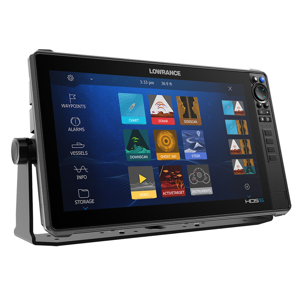 Lowrance HDS PRO 16 - w/ Preloaded C-MAP DISCOVER OnBoard Active Imaging HD Transducer [000-15990-001]