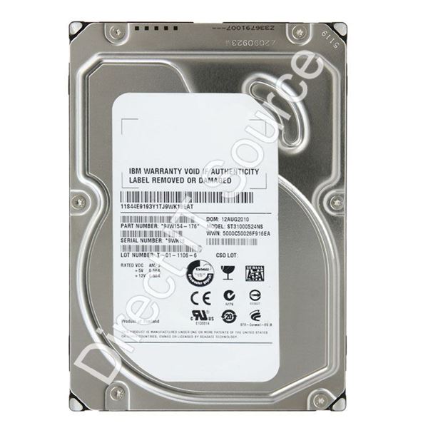 Seagate 9JW154-176 - 1TB 7.2K SATA 3.0Gbps 3.5" 32MB Cache Hard Drive