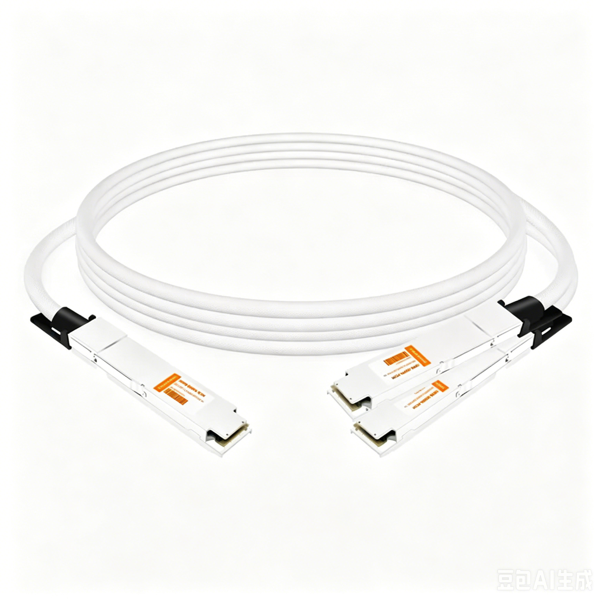 800Gb Twin-port OSFP to 2x400G OSFP InfiniBand NDR Breakout Direct Attach Copper Cable