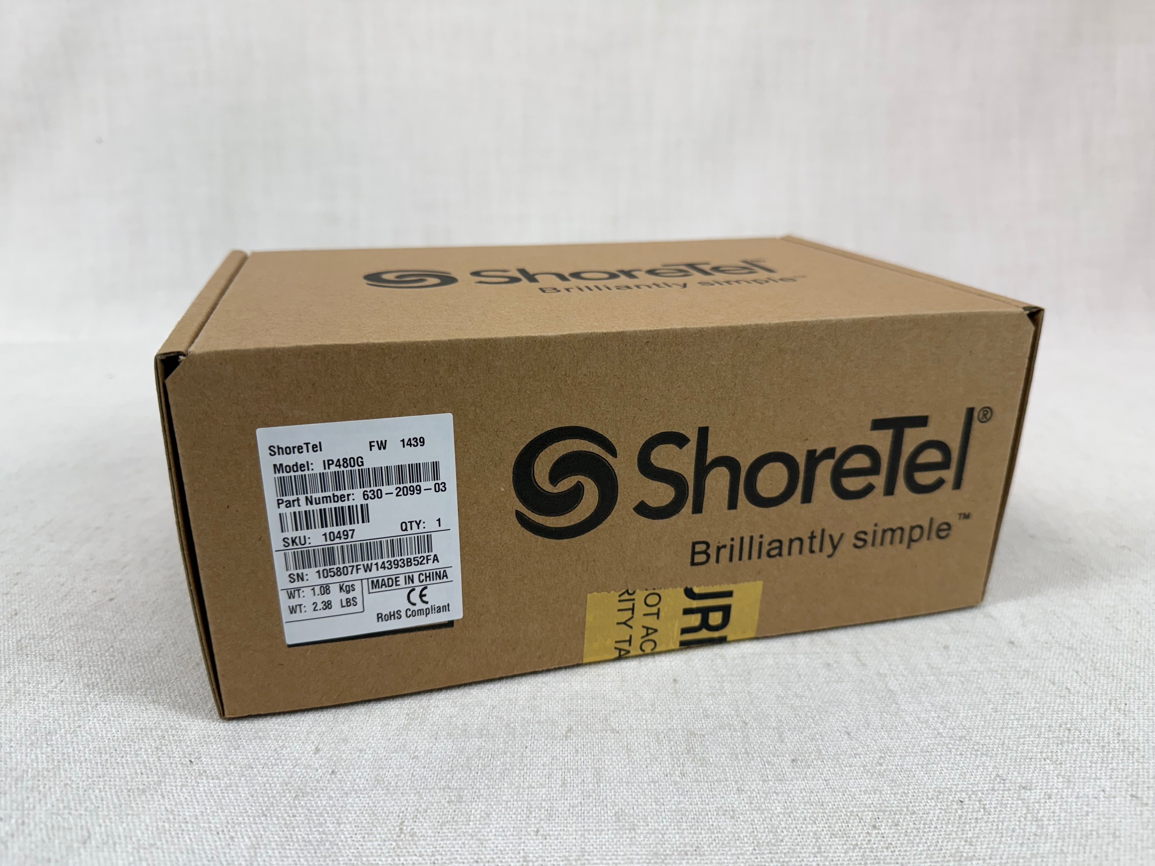 New Sealed Shoretel IP480G VoIP Phone Set | 630-2099-03