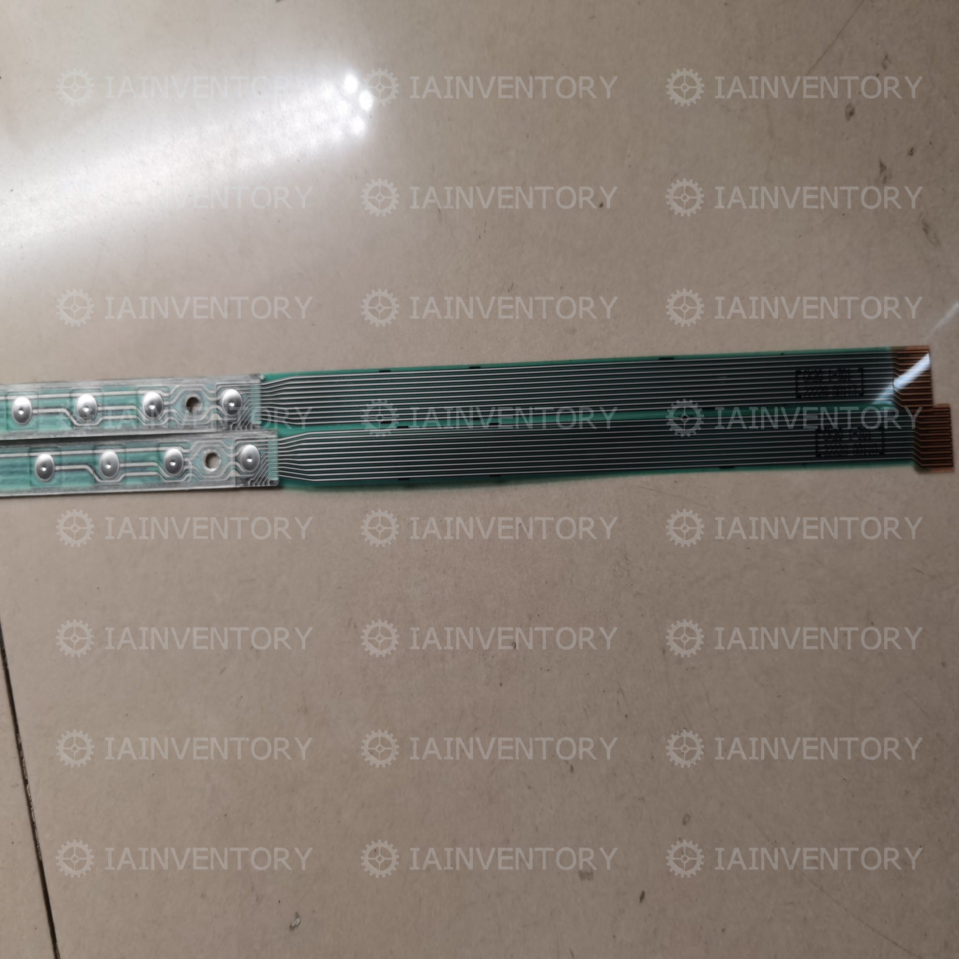 FANUC 12-key keyboard with ribbon cable A86L-0001-0301
