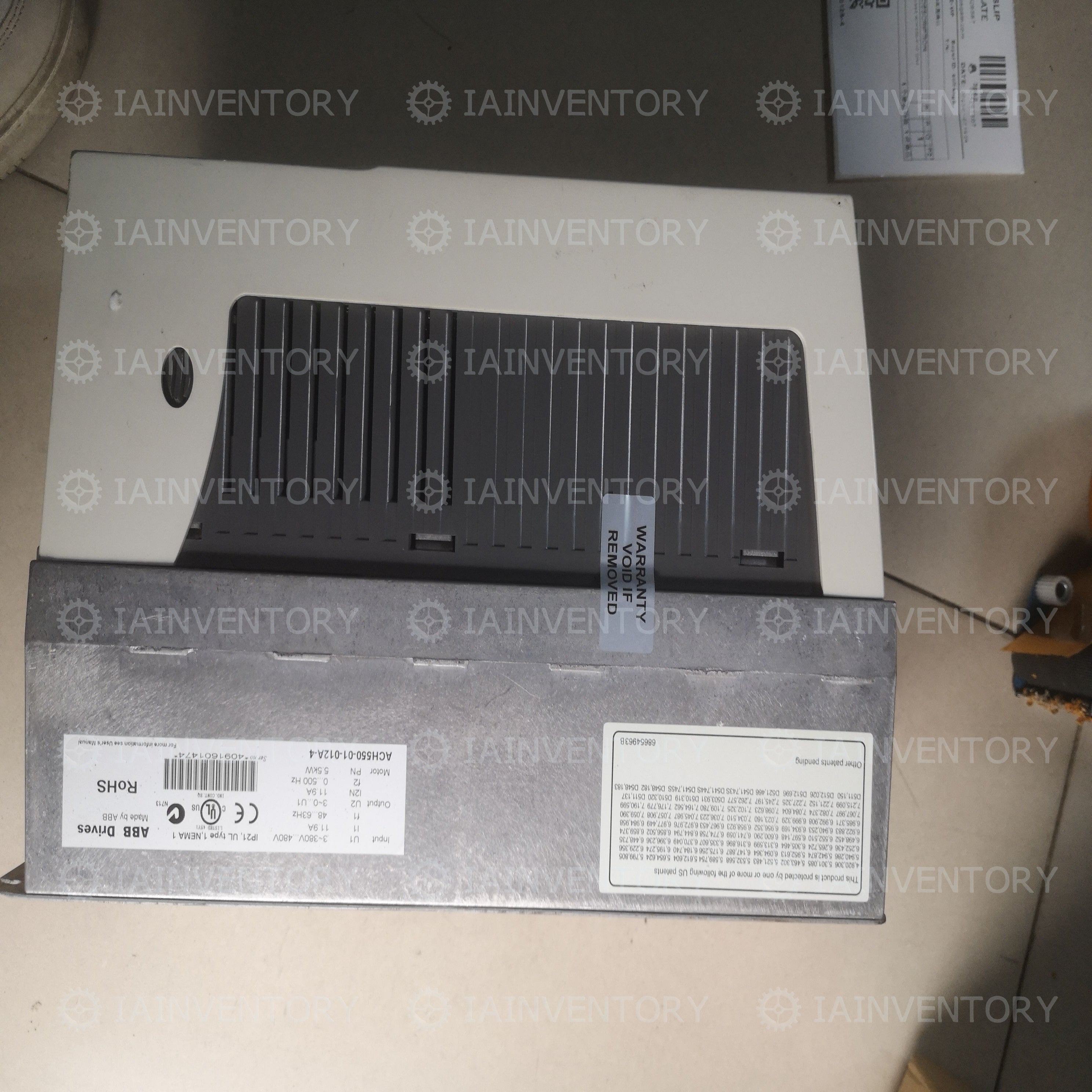 and ACH550-01-012A-4