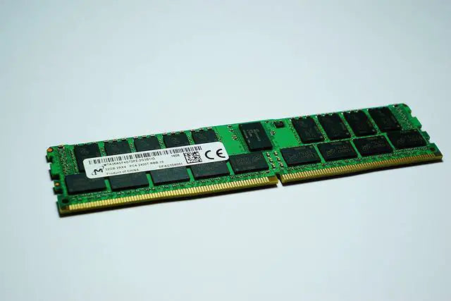 Micron 32GB PC4-19200 DDR4-2400MHz ECC Registered CL17 288-Pin DIMM 1.2V Dual Rank Memory Module Mfr P/N MTA36ASF4G72PZ-2G3B1