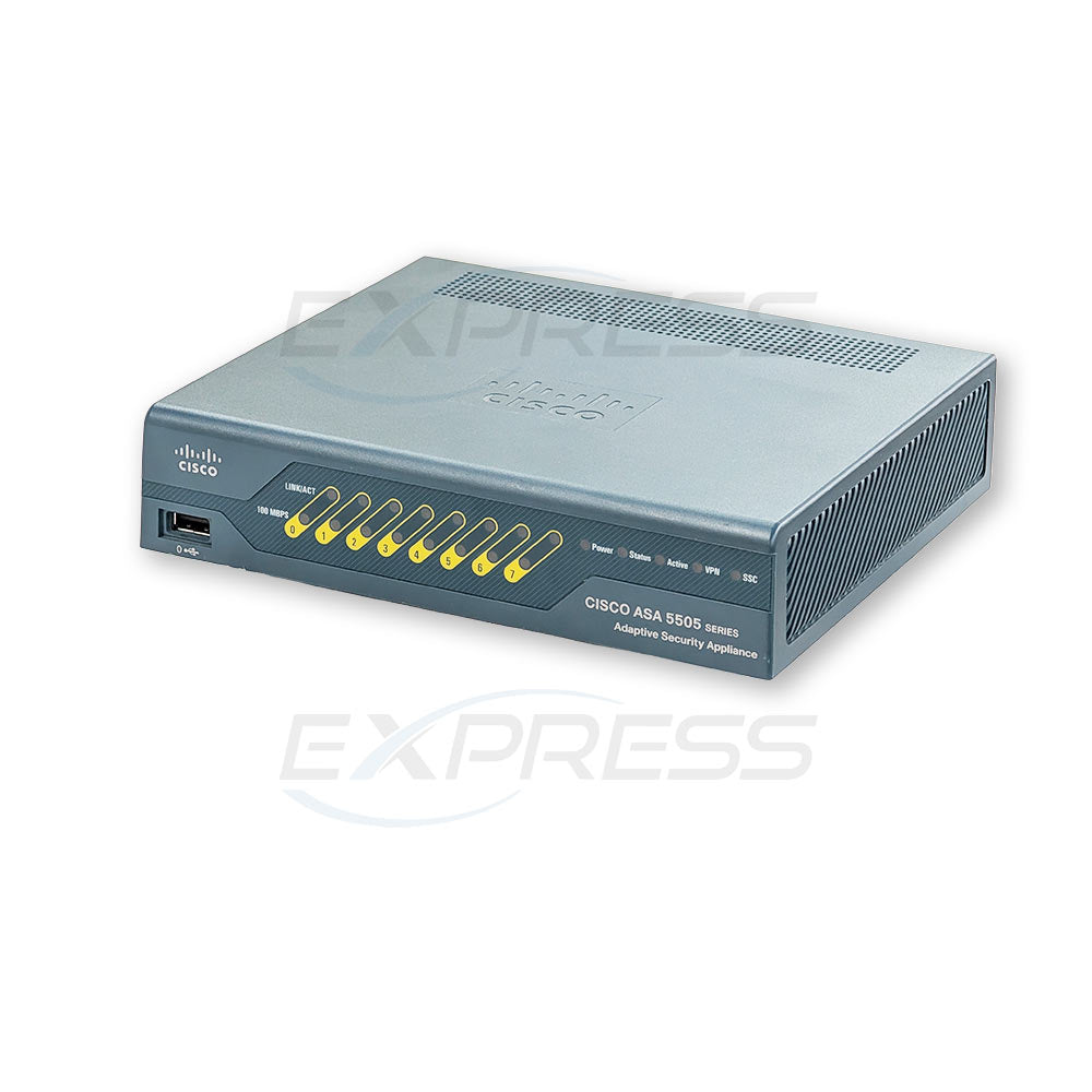 ASA5505-BUN-K9 - ASA 5505 Adaptive Security Appliance | Refurbished Cisco