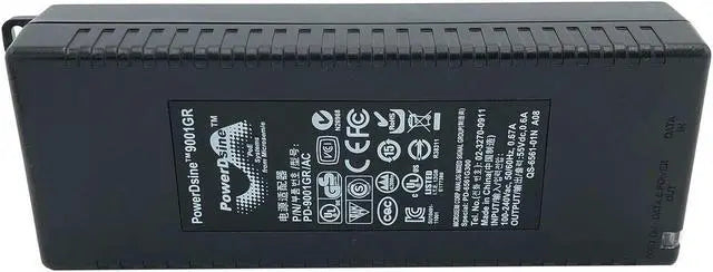 Alt view image 6 of 7 - NEW Genuine Microsemi 9001GR PoE Injector PD-9001GR/AC 802.3at 30W 55V Gigabit