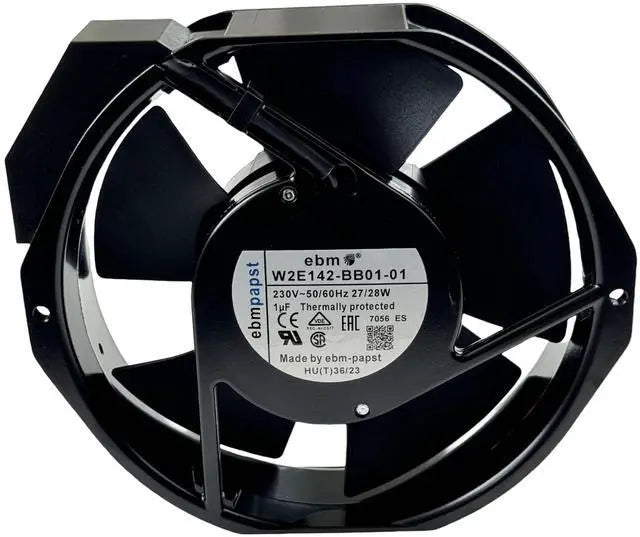 Alt view image 5 of 7 - for ebm-papst W2E142-BB01-01 7056ES Cooling Fan,230V 50/60Hz 27/28W 172×150×38mm Metal high Temperature Resistant Fan,172cm Axial Flow Cooling Fan