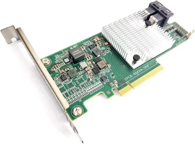 SAS3008 9300-8I IT-Mode HBA JBOD PCI-E 3.0 SATA/SAS 8-Port SAS3 12Gb/s ZFS FreeNAS unRAID+2* SFF-8643 SATA Cable