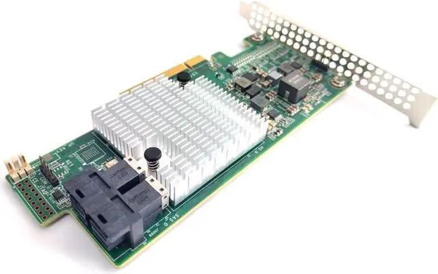 Alt view image 4 of 5 - SAS3008 9300-8I IT-Mode HBA JBOD PCI-E 3.0 SATA/SAS 8-Port SAS3 12Gb/s ZFS FreeNAS unRAID+2* SFF-8643 SATA Cable