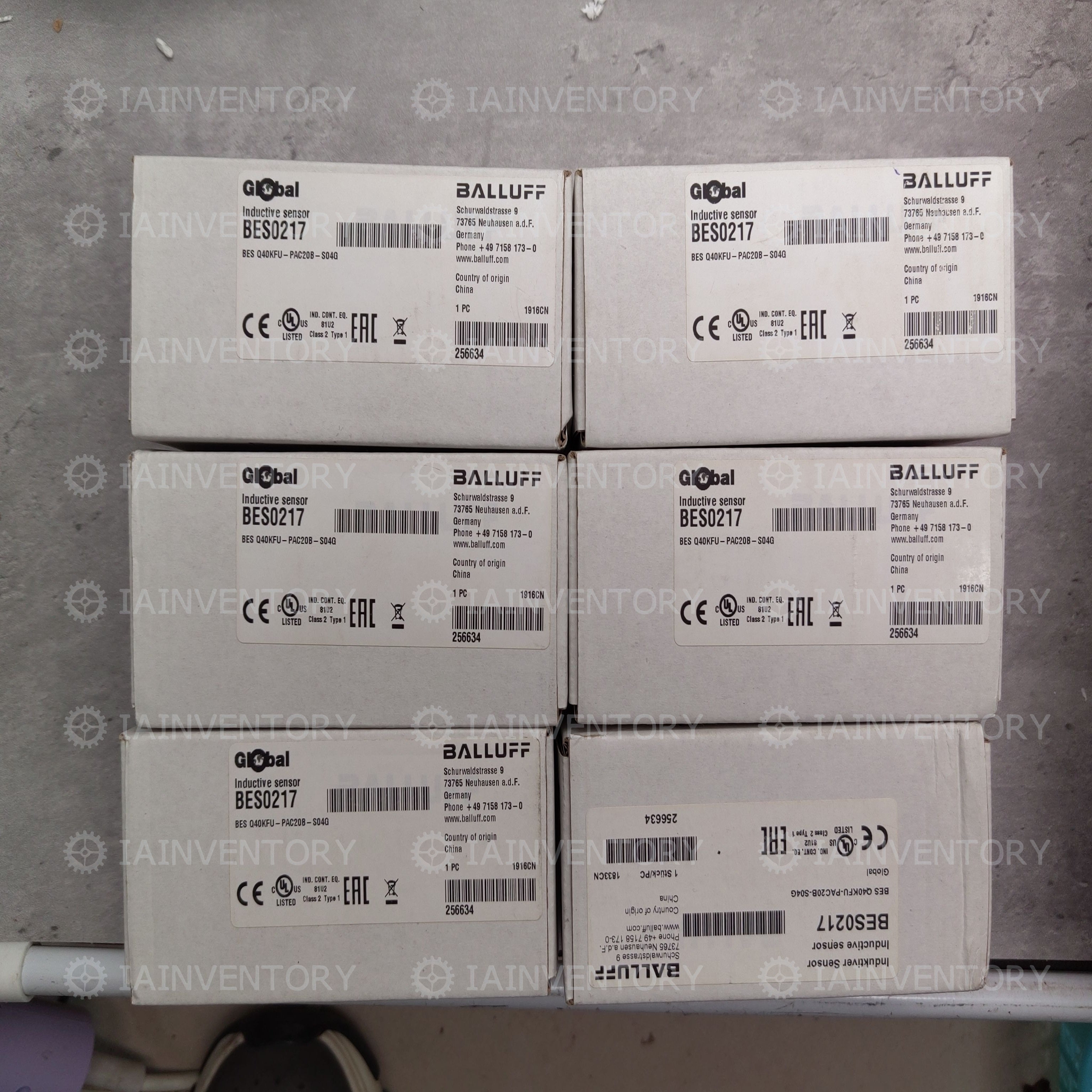 BALLUFF sensor BES0217 BES Q40KFU-PAC20B-S04G