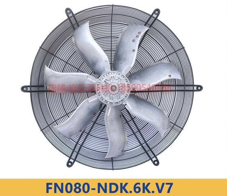 FN080-NDK.6K.V7 ZIEHL-ABEGG Axial Fan 3~400V 0.29 /0.18kW 0.8/0.37 A