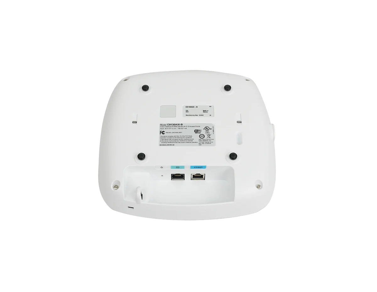 CISCO Catalyst 9130AX Series Access Point, Internal Antennas; Wi-Fi 6; 4x4:4 MIMO, B Domain (C9130AXI-B
