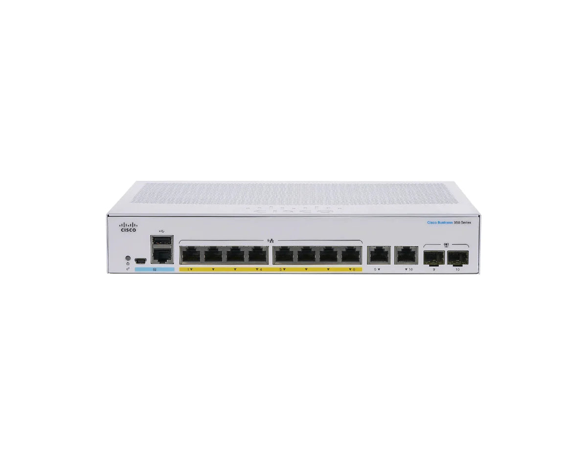 Cisco CBS350-8T-E-2G Switch