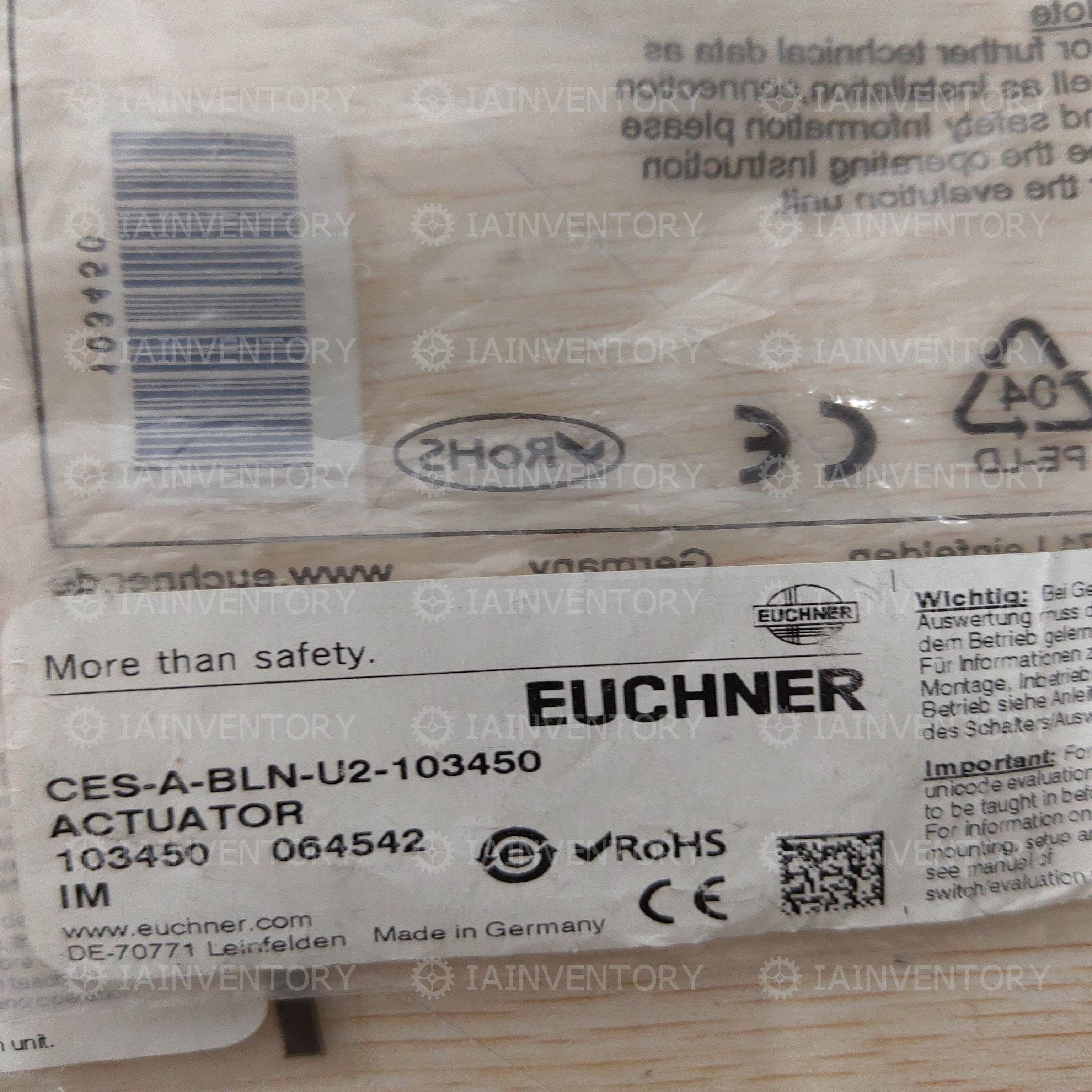 Euchner CES-A-BLN-U2-103450 Acutator 103450