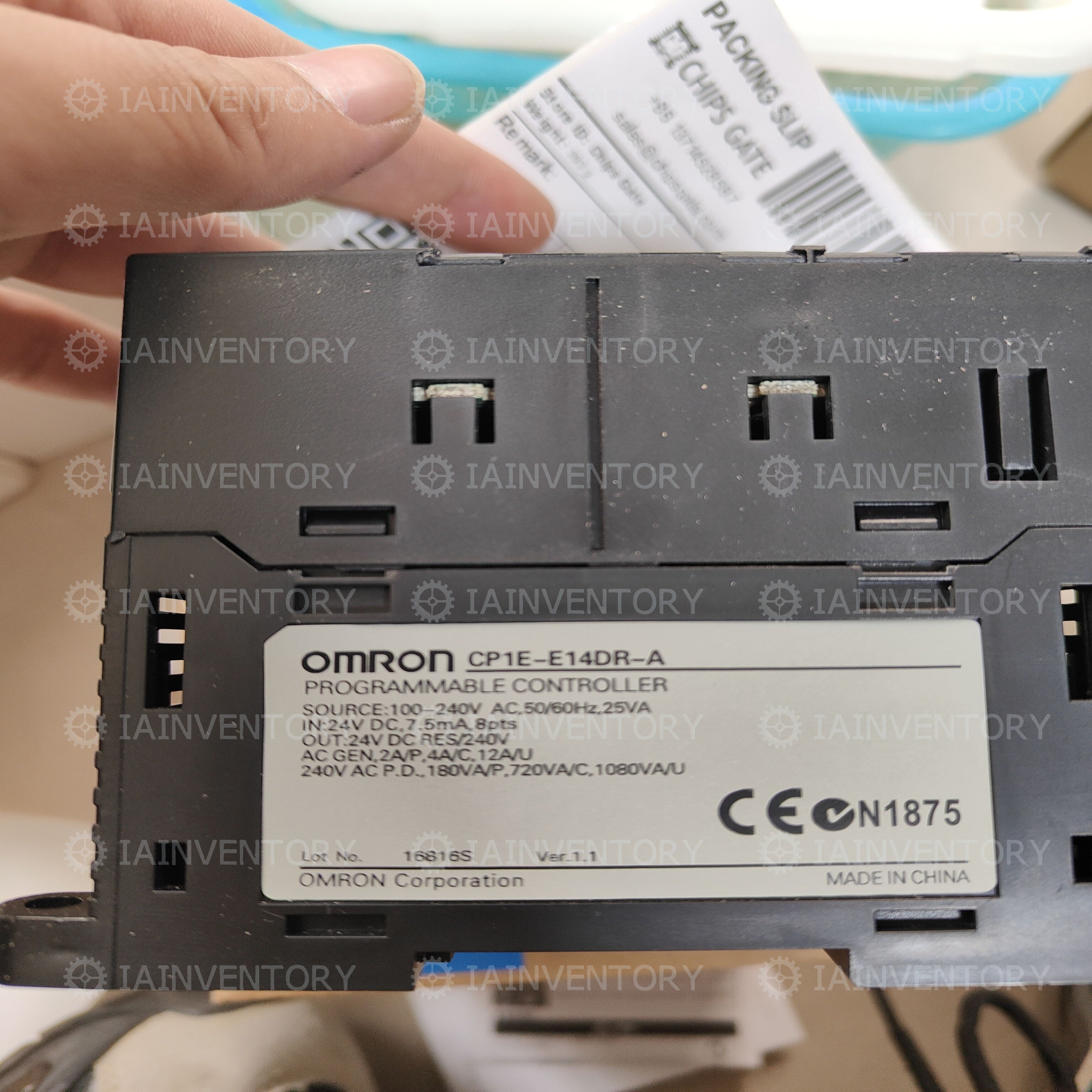 Omron Programmable Controller PLC CP1E-E14DR-A CP1EE14DRA