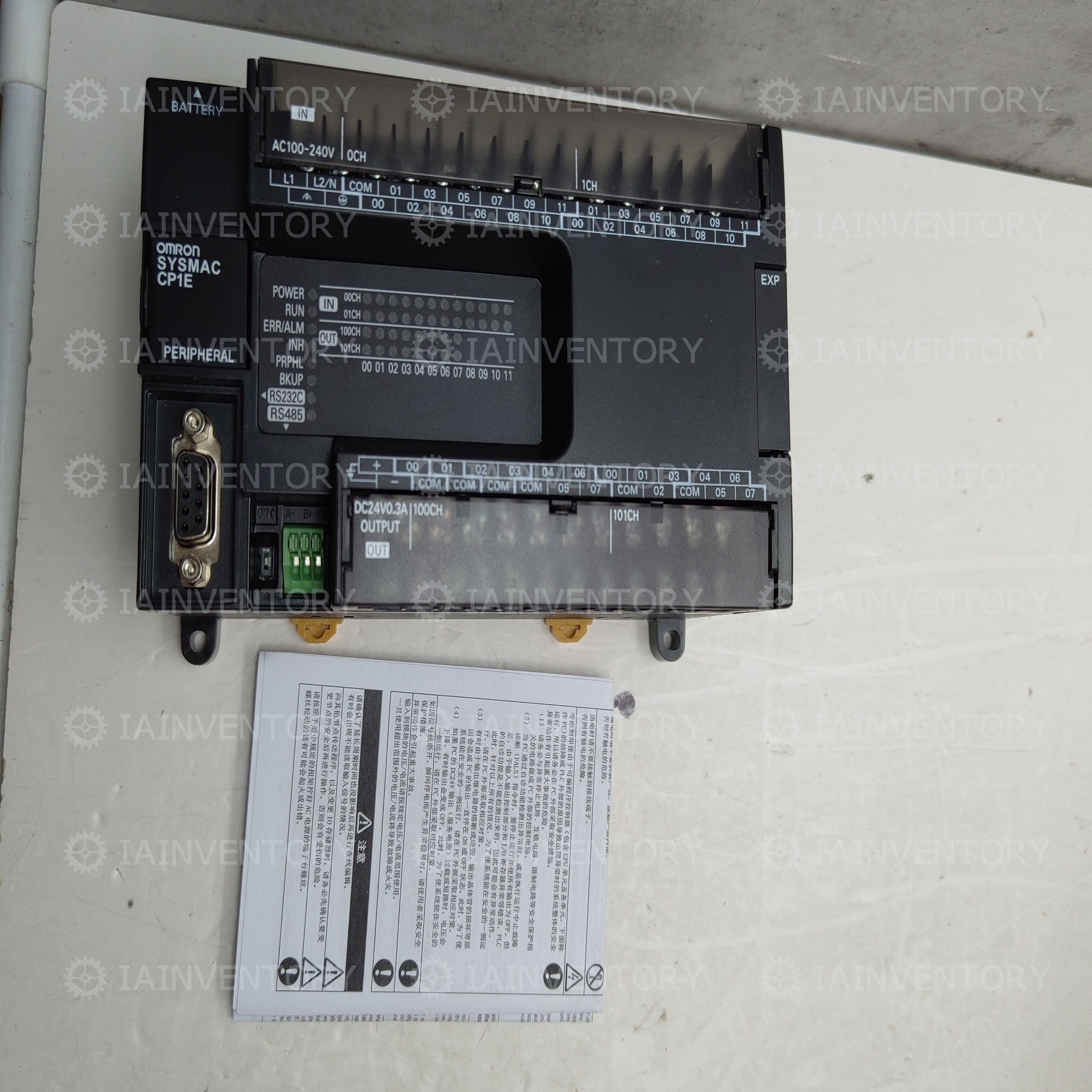 Omron PLC CP1E-N40S1DR-A